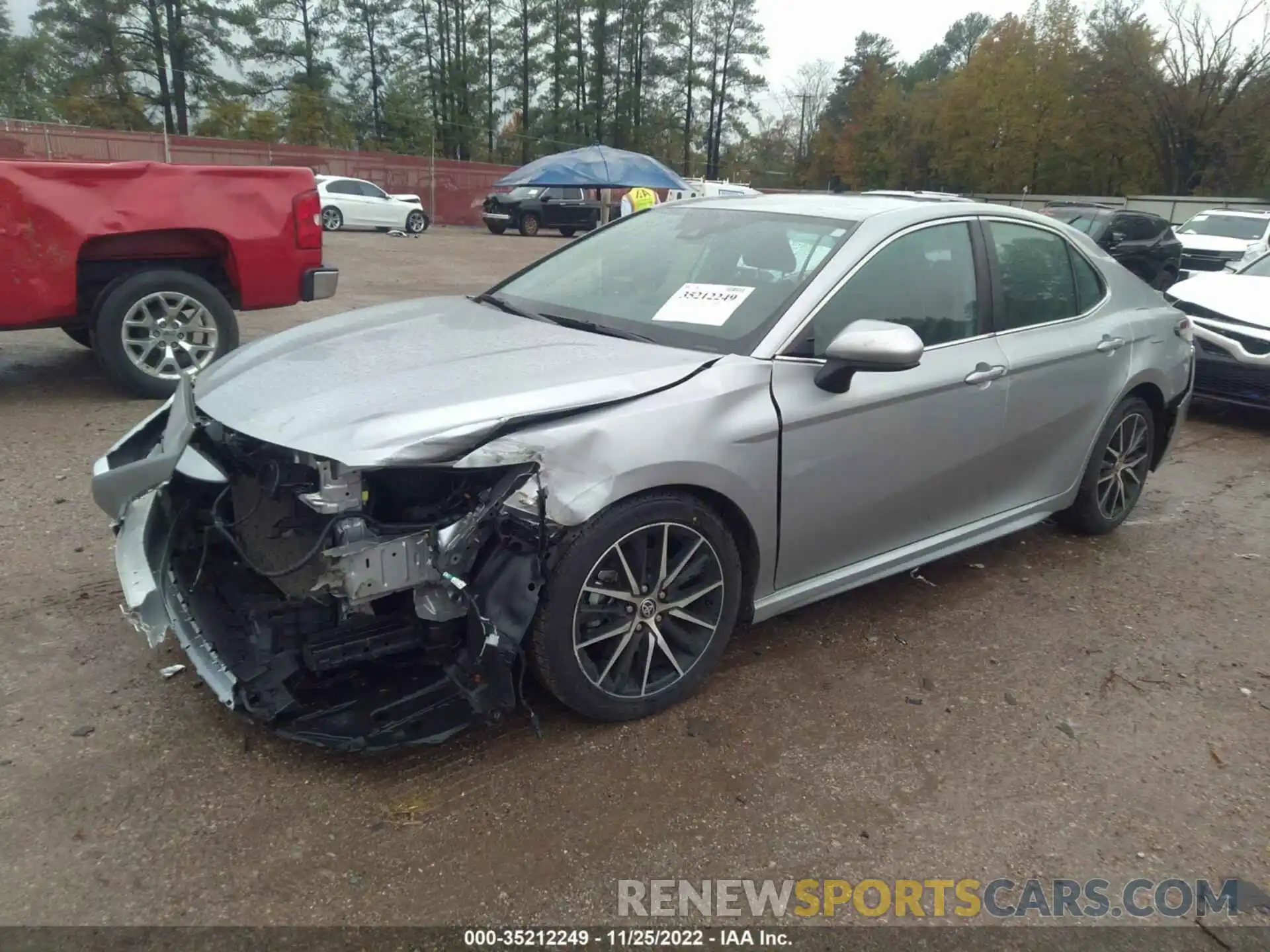 2 Photograph of a damaged car 4T1G11AK0MU524423 TOYOTA CAMRY 2021