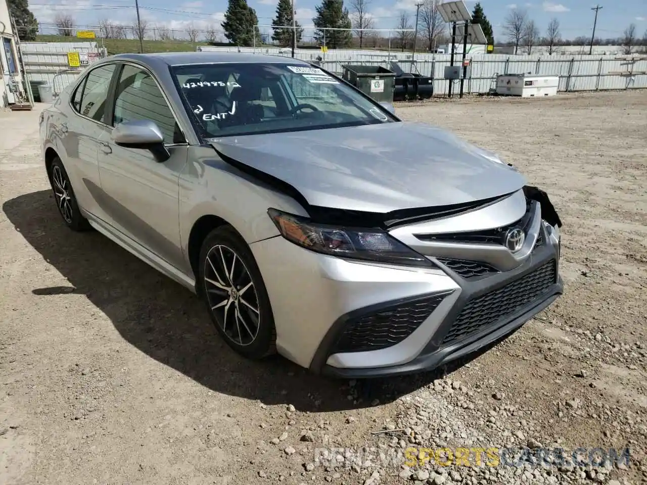 1 Photograph of a damaged car 4T1G11AK0MU524759 TOYOTA CAMRY 2021