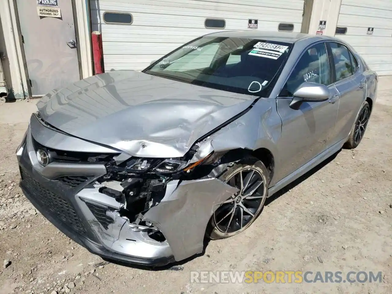 2 Photograph of a damaged car 4T1G11AK0MU524759 TOYOTA CAMRY 2021