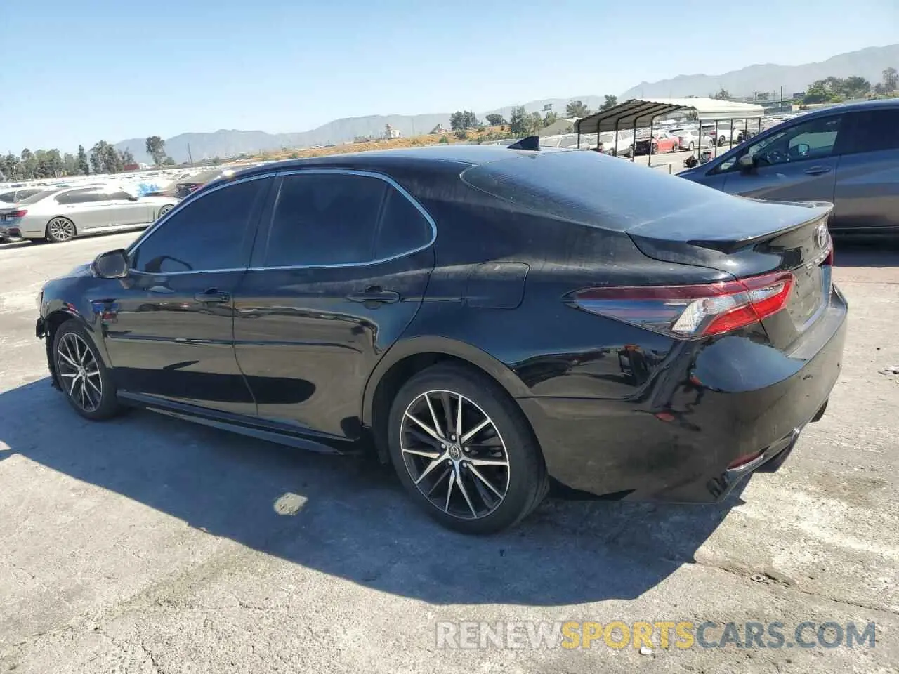 2 Photograph of a damaged car 4T1G11AK0MU531646 TOYOTA CAMRY 2021