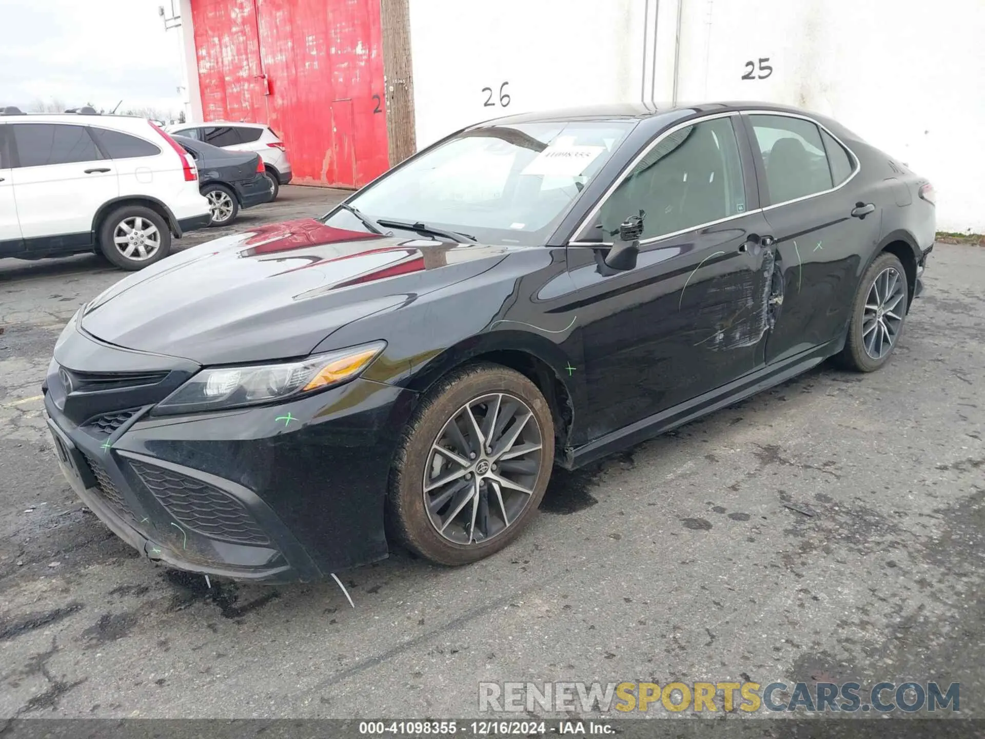 2 Photograph of a damaged car 4T1G11AK0MU533719 TOYOTA CAMRY 2021