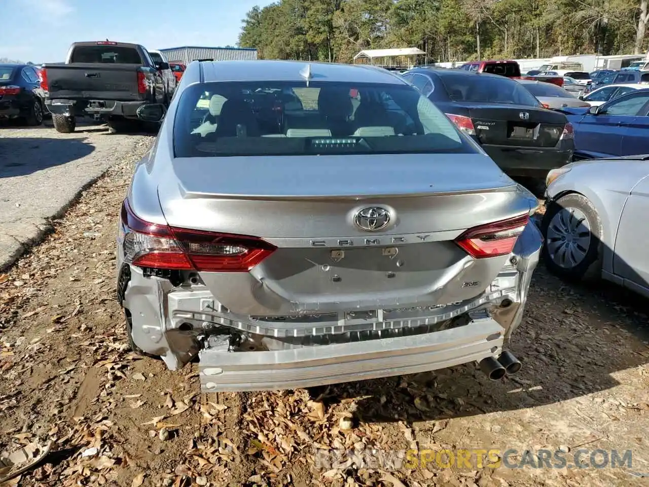 6 Photograph of a damaged car 4T1G11AK0MU539018 TOYOTA CAMRY 2021