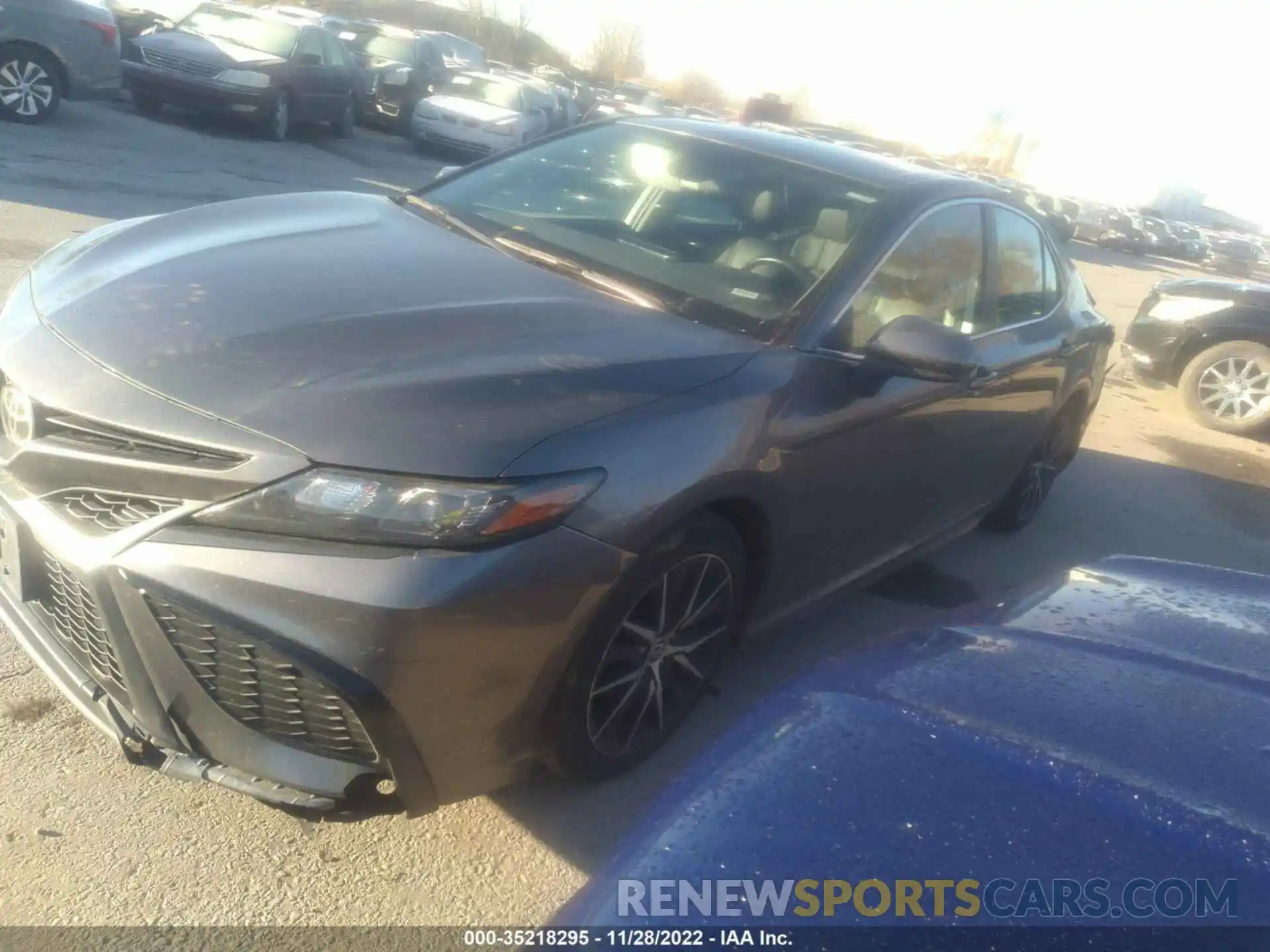 2 Photograph of a damaged car 4T1G11AK0MU542260 TOYOTA CAMRY 2021