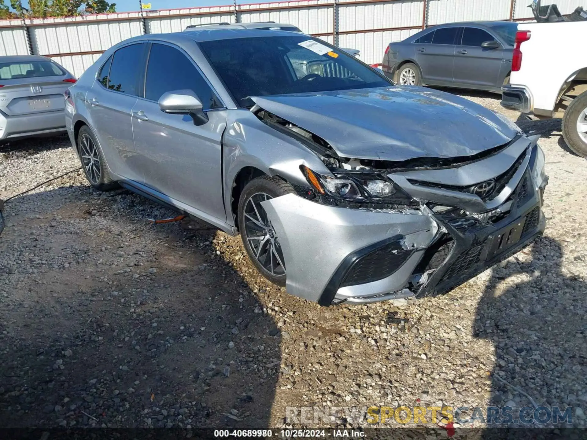 1 Photograph of a damaged car 4T1G11AK0MU543490 TOYOTA CAMRY 2021