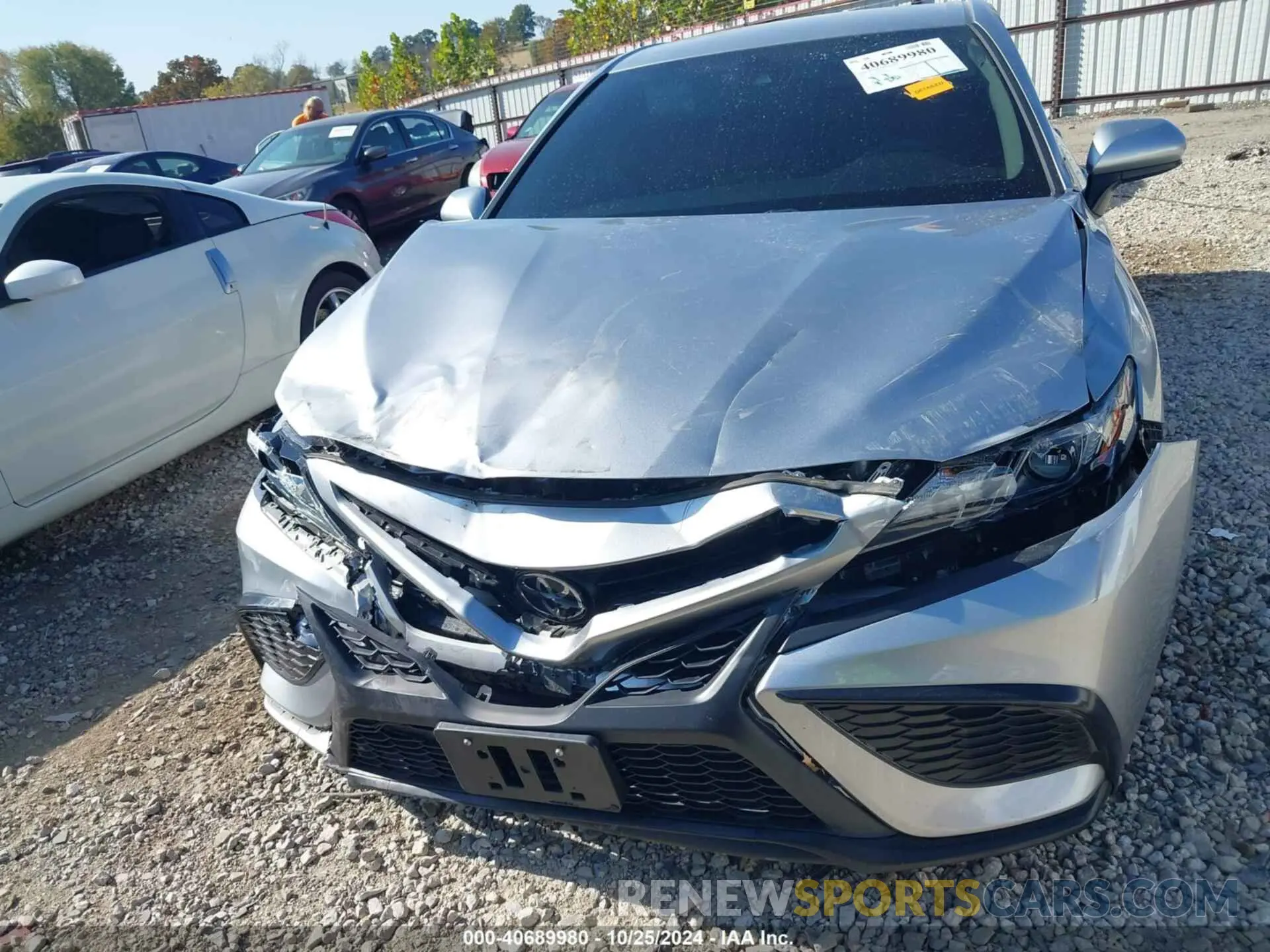 13 Photograph of a damaged car 4T1G11AK0MU543490 TOYOTA CAMRY 2021