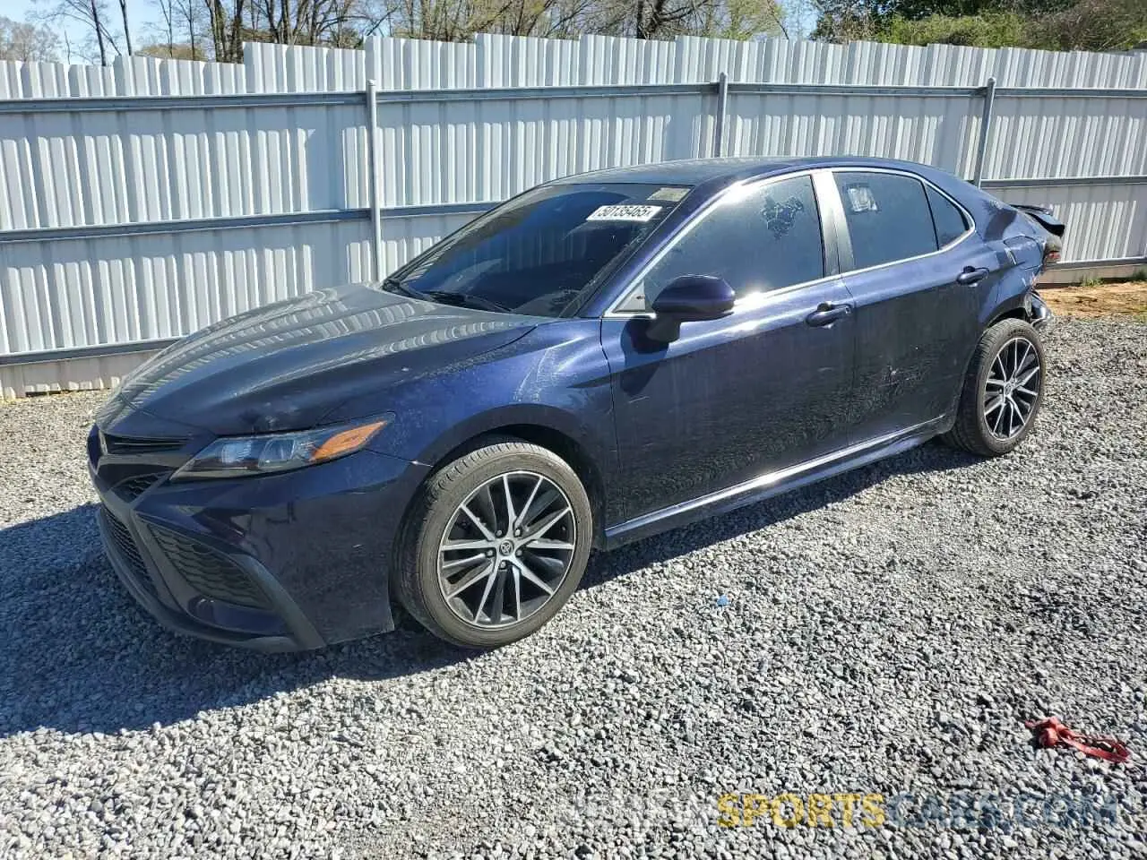 1 Photograph of a damaged car 4T1G11AK0MU568227 TOYOTA CAMRY 2021