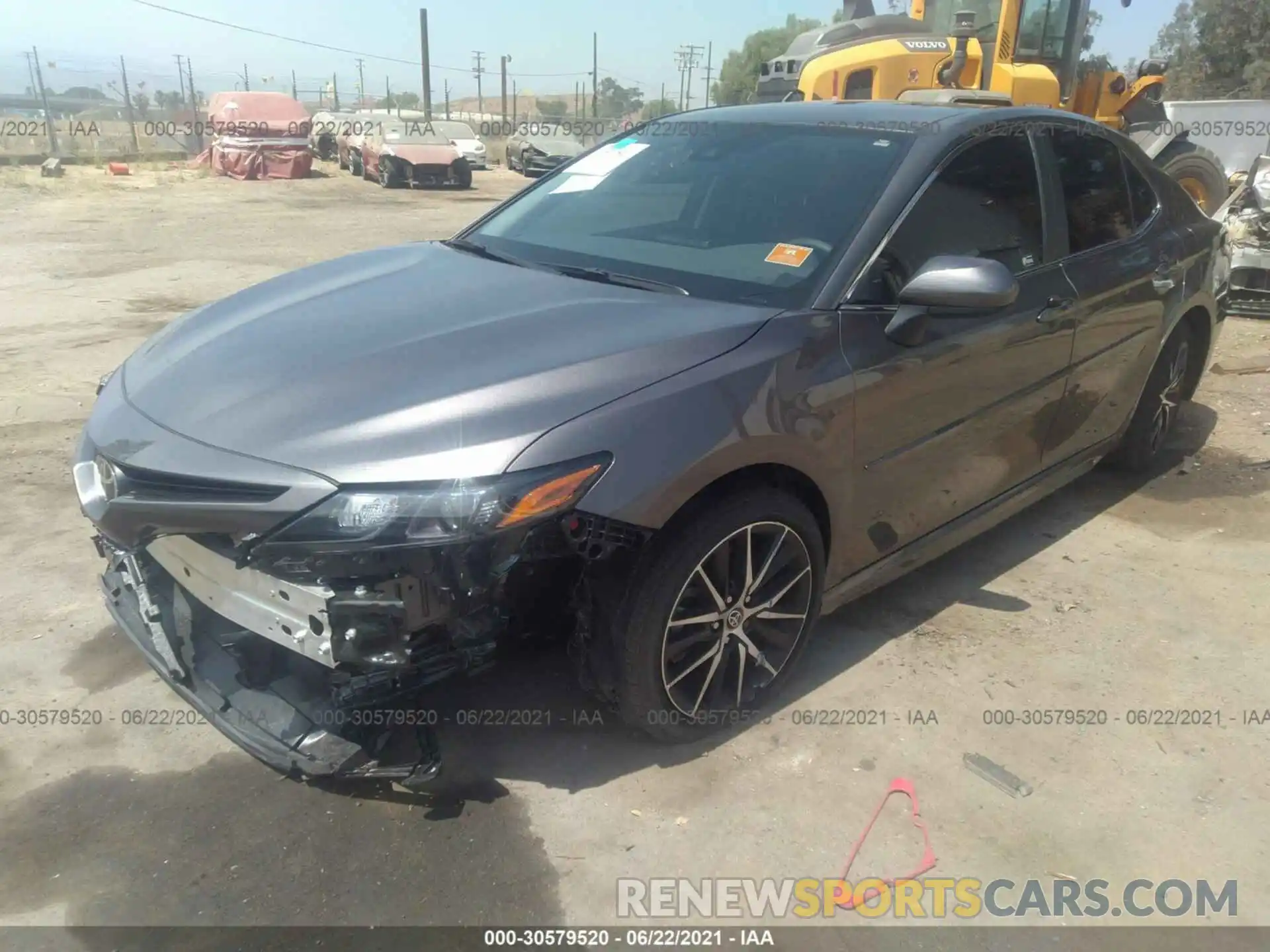 2 Photograph of a damaged car 4T1G11AK0MU568390 TOYOTA CAMRY 2021