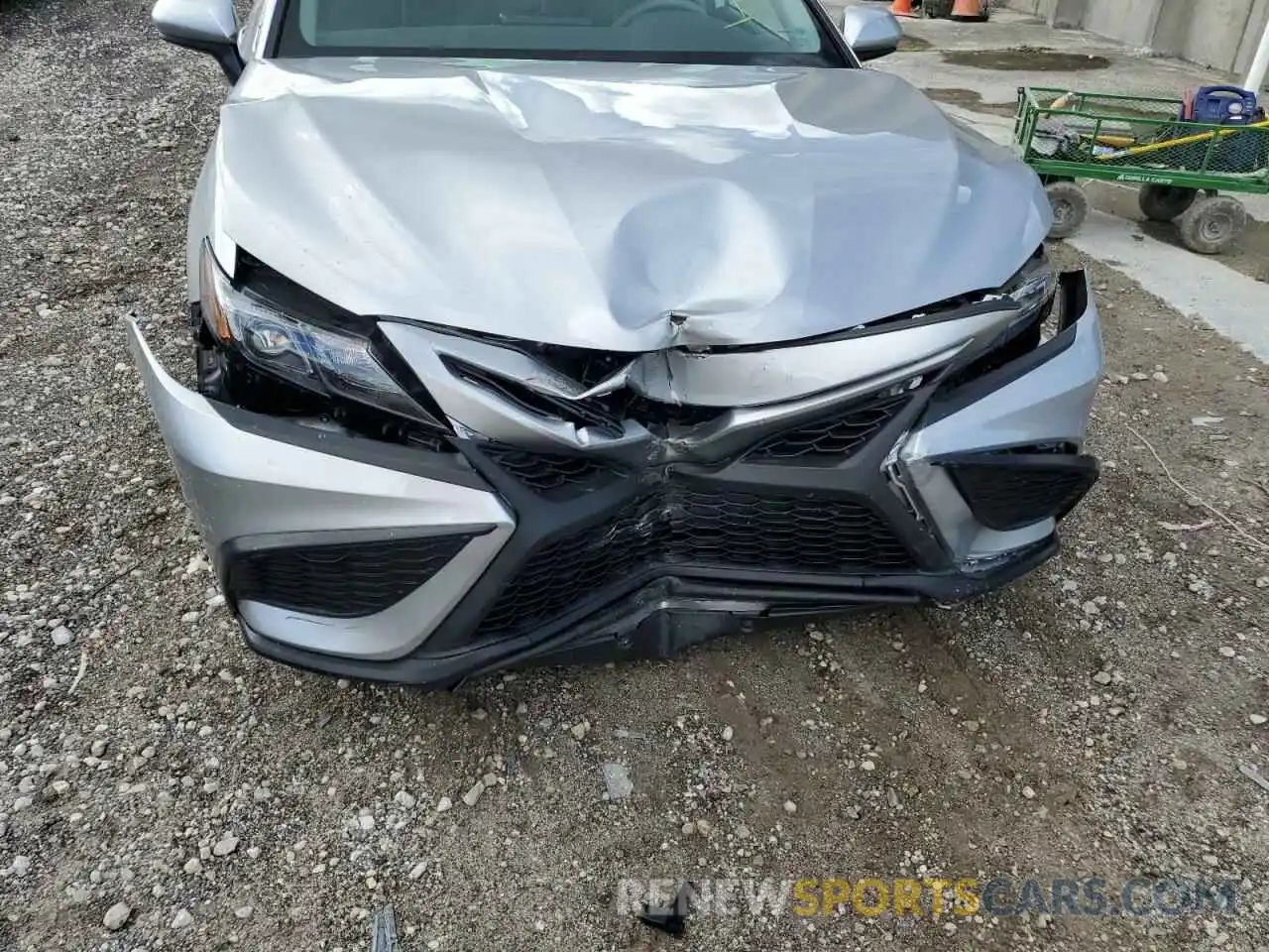 9 Photograph of a damaged car 4T1G11AK0MU568714 TOYOTA CAMRY 2021