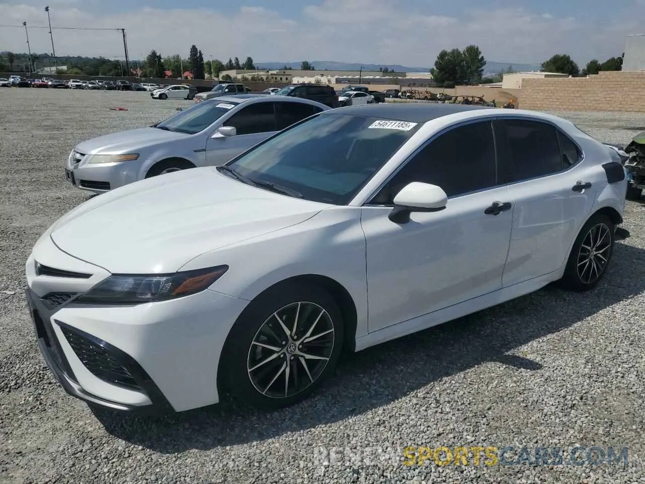 1 Photograph of a damaged car 4T1G11AK0MU572326 TOYOTA CAMRY 2021