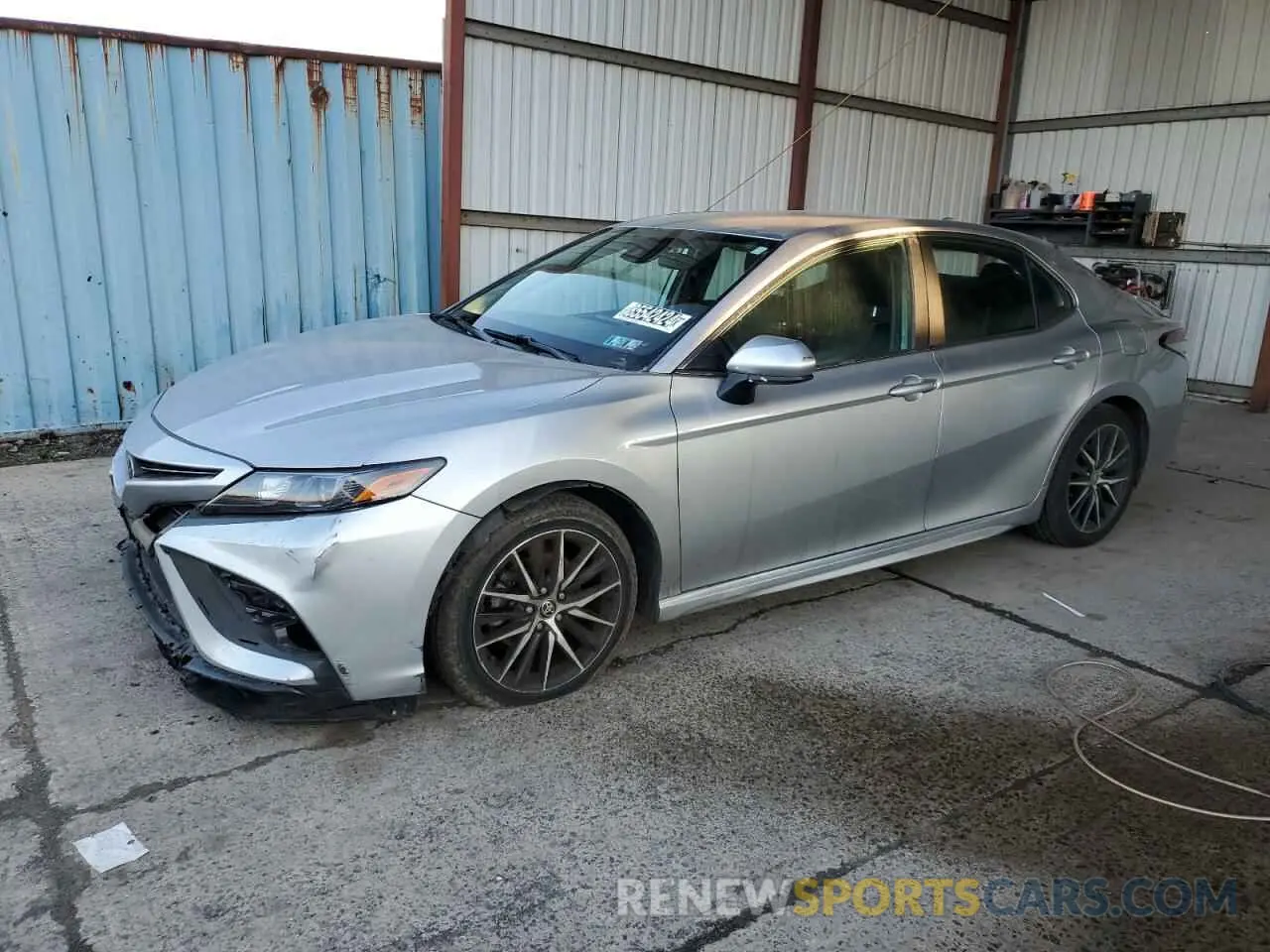 1 Photograph of a damaged car 4T1G11AK0MU587022 TOYOTA CAMRY 2021
