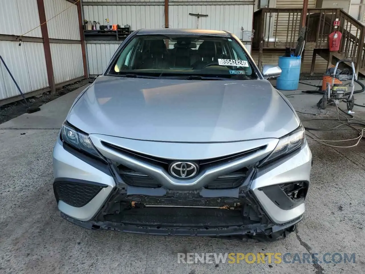 5 Photograph of a damaged car 4T1G11AK0MU587022 TOYOTA CAMRY 2021