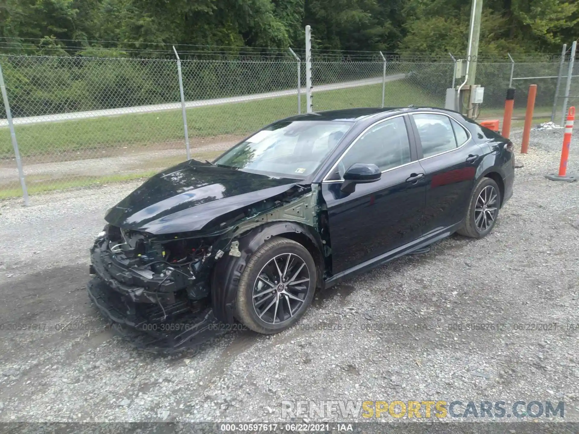 2 Photograph of a damaged car 4T1G11AK0MU590180 TOYOTA CAMRY 2021