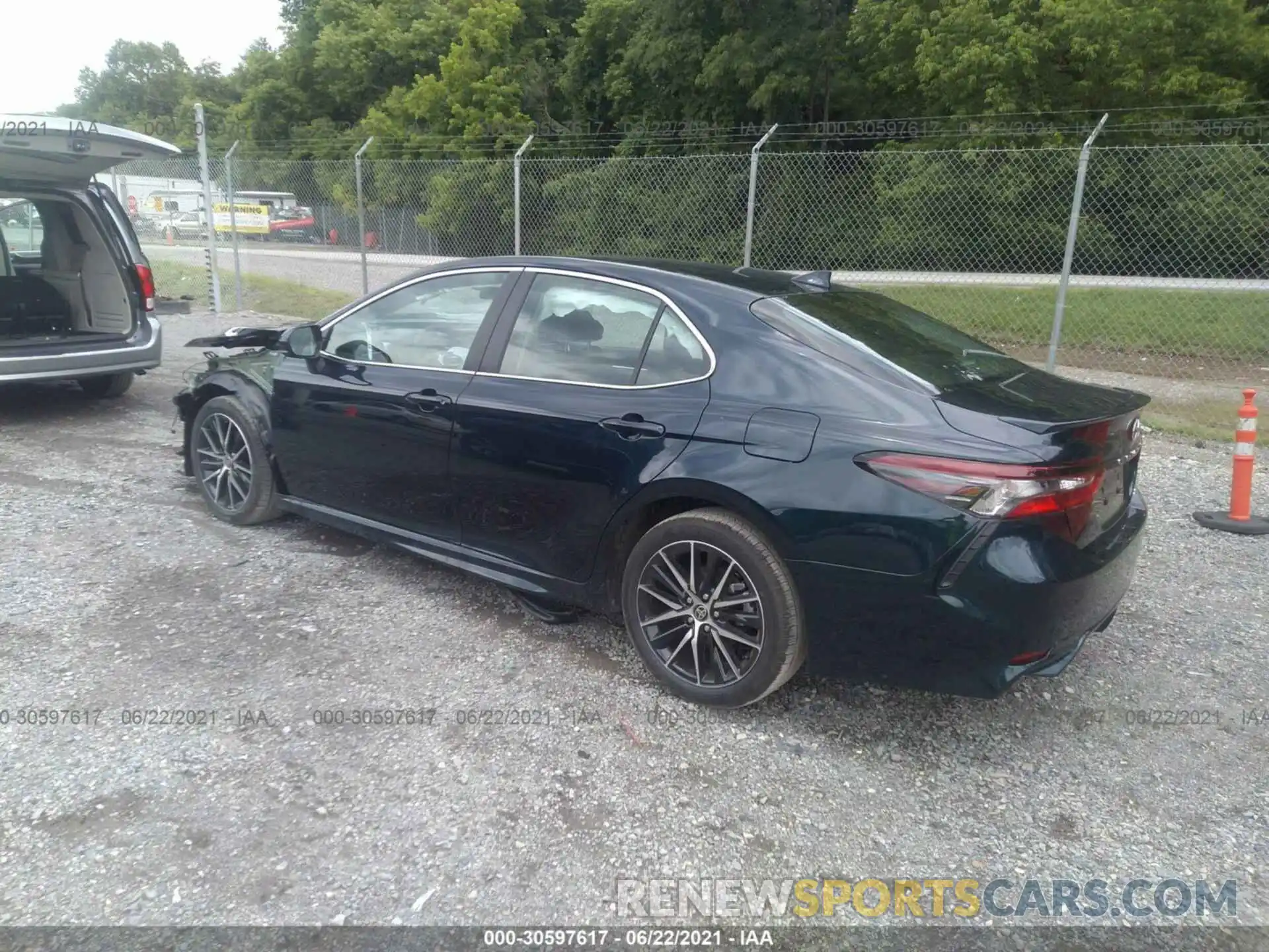 3 Photograph of a damaged car 4T1G11AK0MU590180 TOYOTA CAMRY 2021