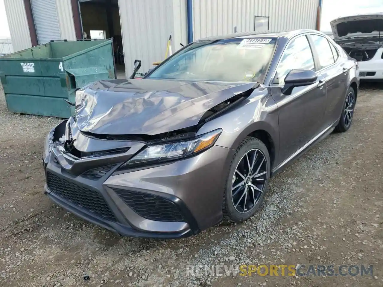 2 Photograph of a damaged car 4T1G11AK0MU599722 TOYOTA CAMRY 2021