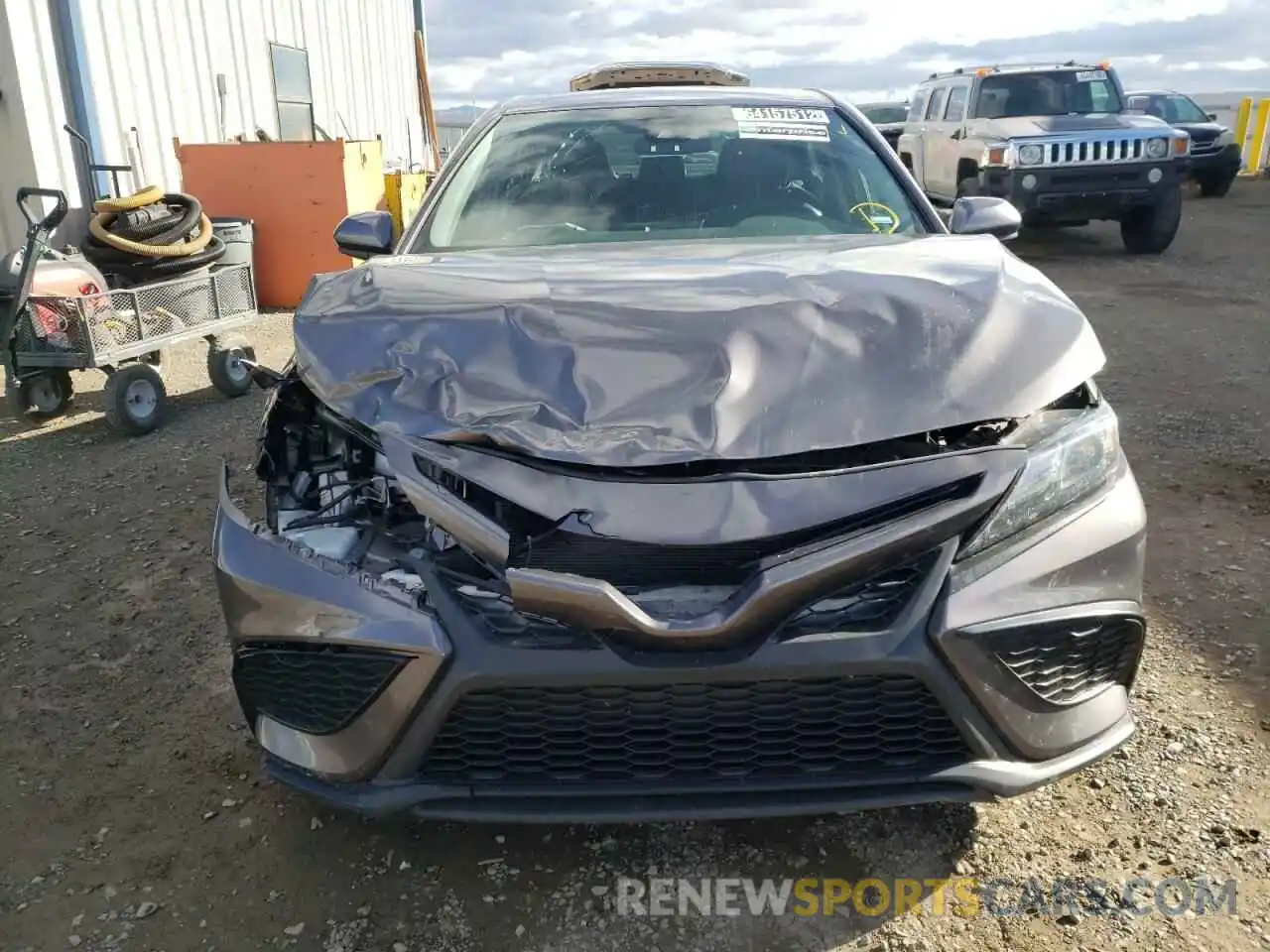 9 Photograph of a damaged car 4T1G11AK0MU599722 TOYOTA CAMRY 2021