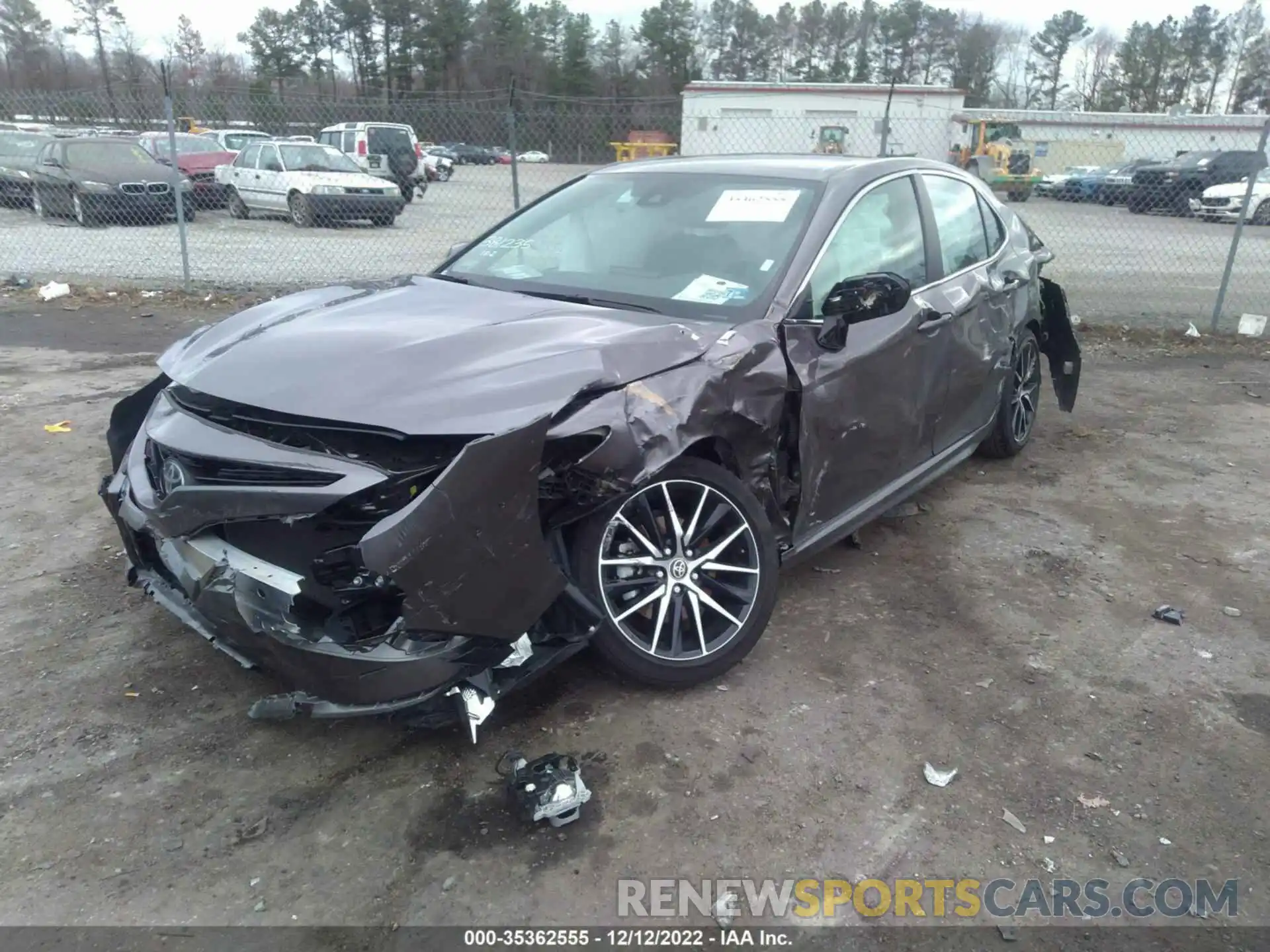 2 Photograph of a damaged car 4T1G11AK0MU602800 TOYOTA CAMRY 2021