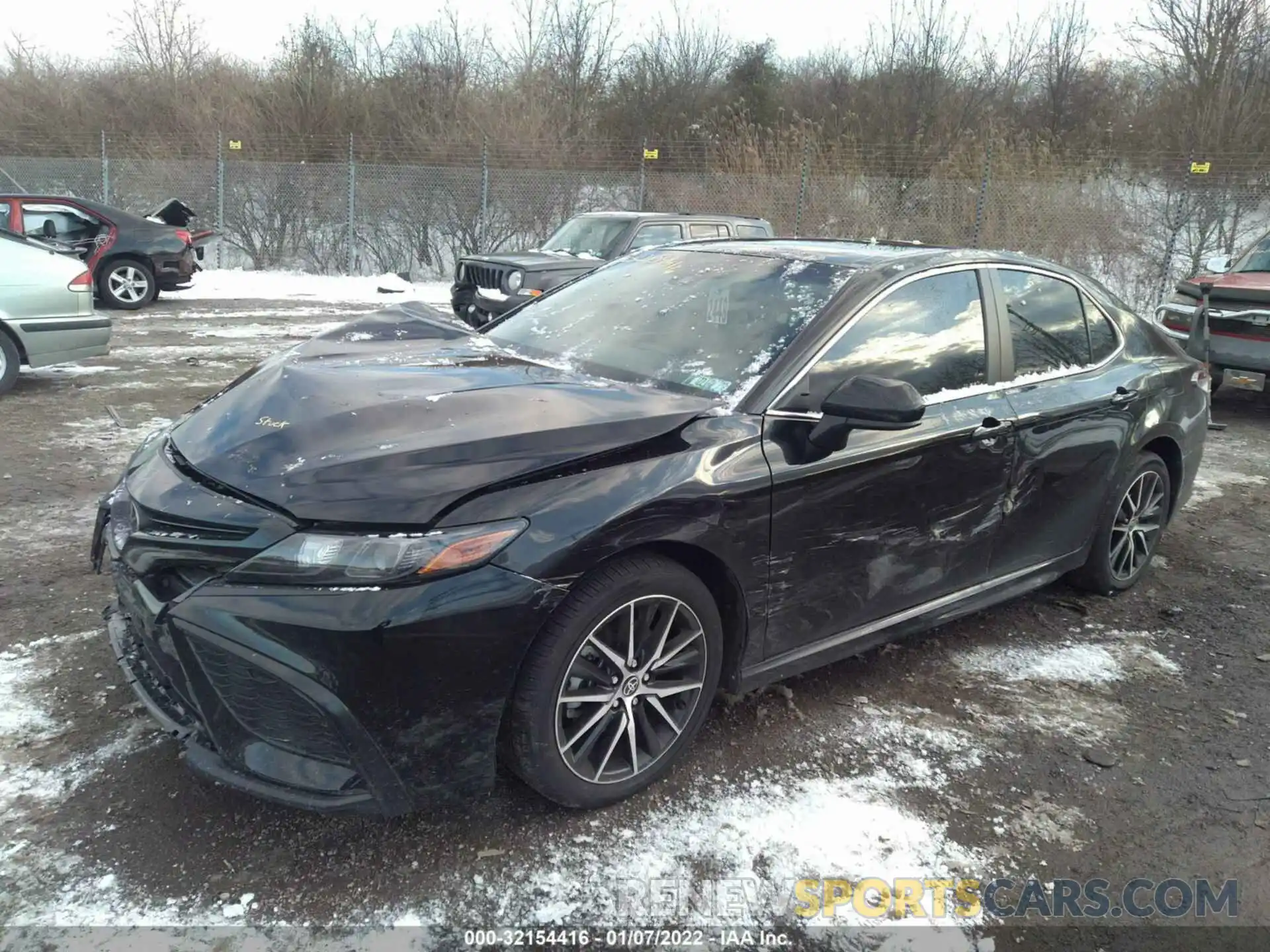 2 Photograph of a damaged car 4T1G11AK0MU612632 TOYOTA CAMRY 2021