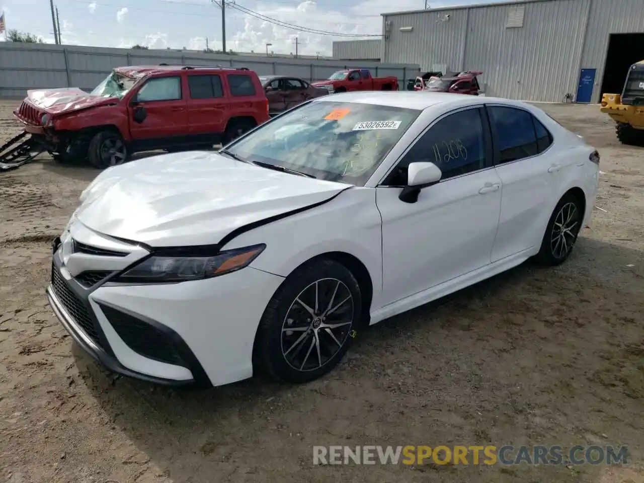 2 Photograph of a damaged car 4T1G11AK0MU614851 TOYOTA CAMRY 2021