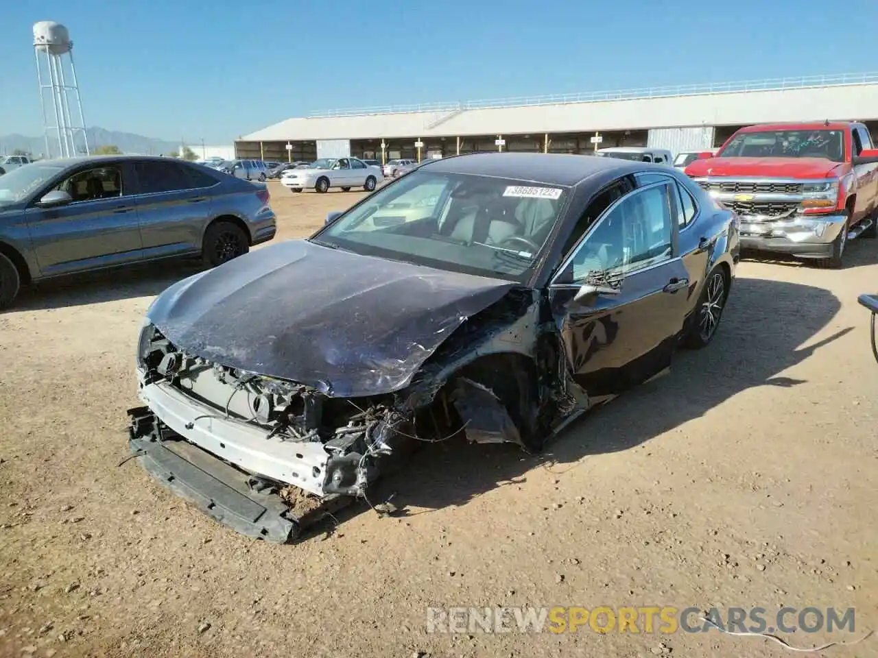 2 Photograph of a damaged car 4T1G11AK1MU407837 TOYOTA CAMRY 2021