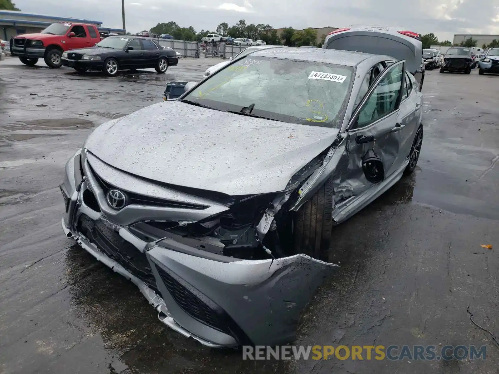 2 Photograph of a damaged car 4T1G11AK1MU408339 TOYOTA CAMRY 2021