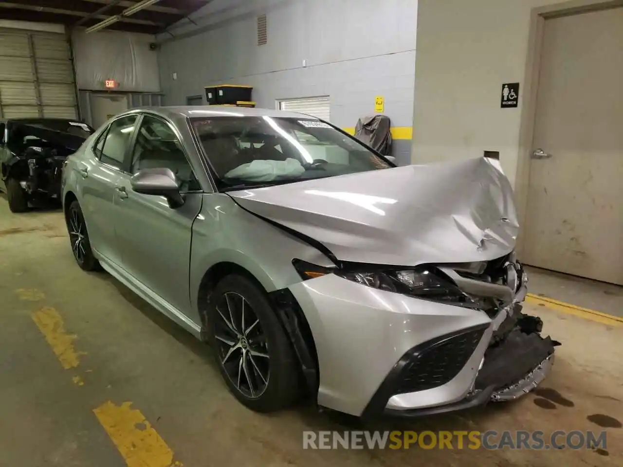 1 Photograph of a damaged car 4T1G11AK1MU408809 TOYOTA CAMRY 2021