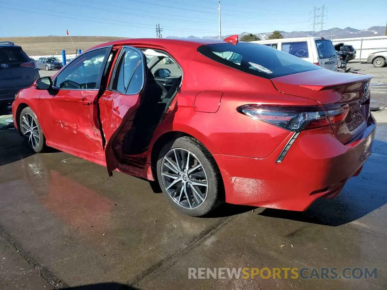 2 Photograph of a damaged car 4T1G11AK1MU413623 TOYOTA CAMRY 2021