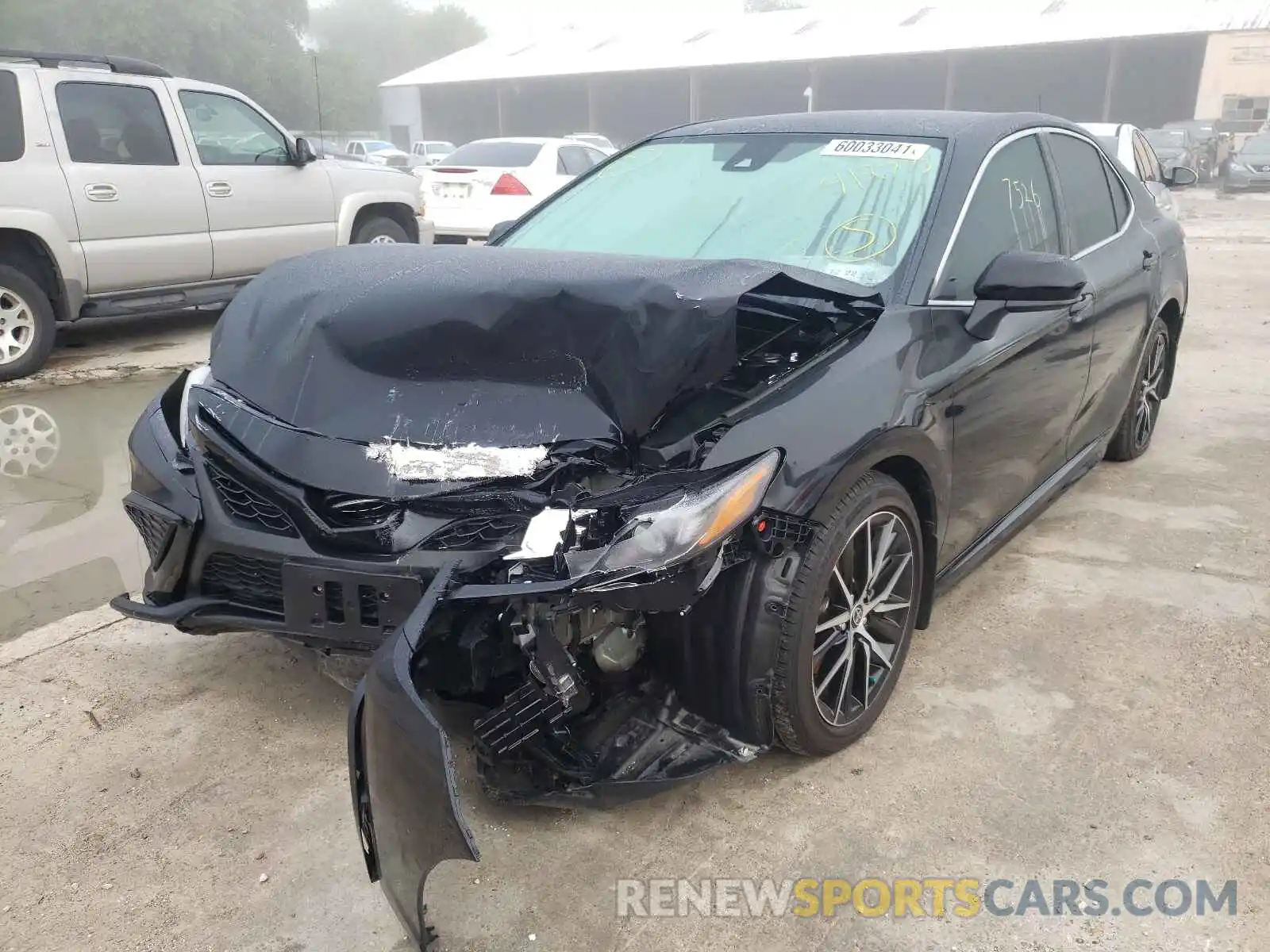 2 Photograph of a damaged car 4T1G11AK1MU418773 TOYOTA CAMRY 2021