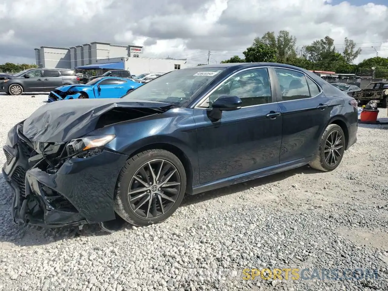 1 Photograph of a damaged car 4T1G11AK1MU419227 TOYOTA CAMRY 2021