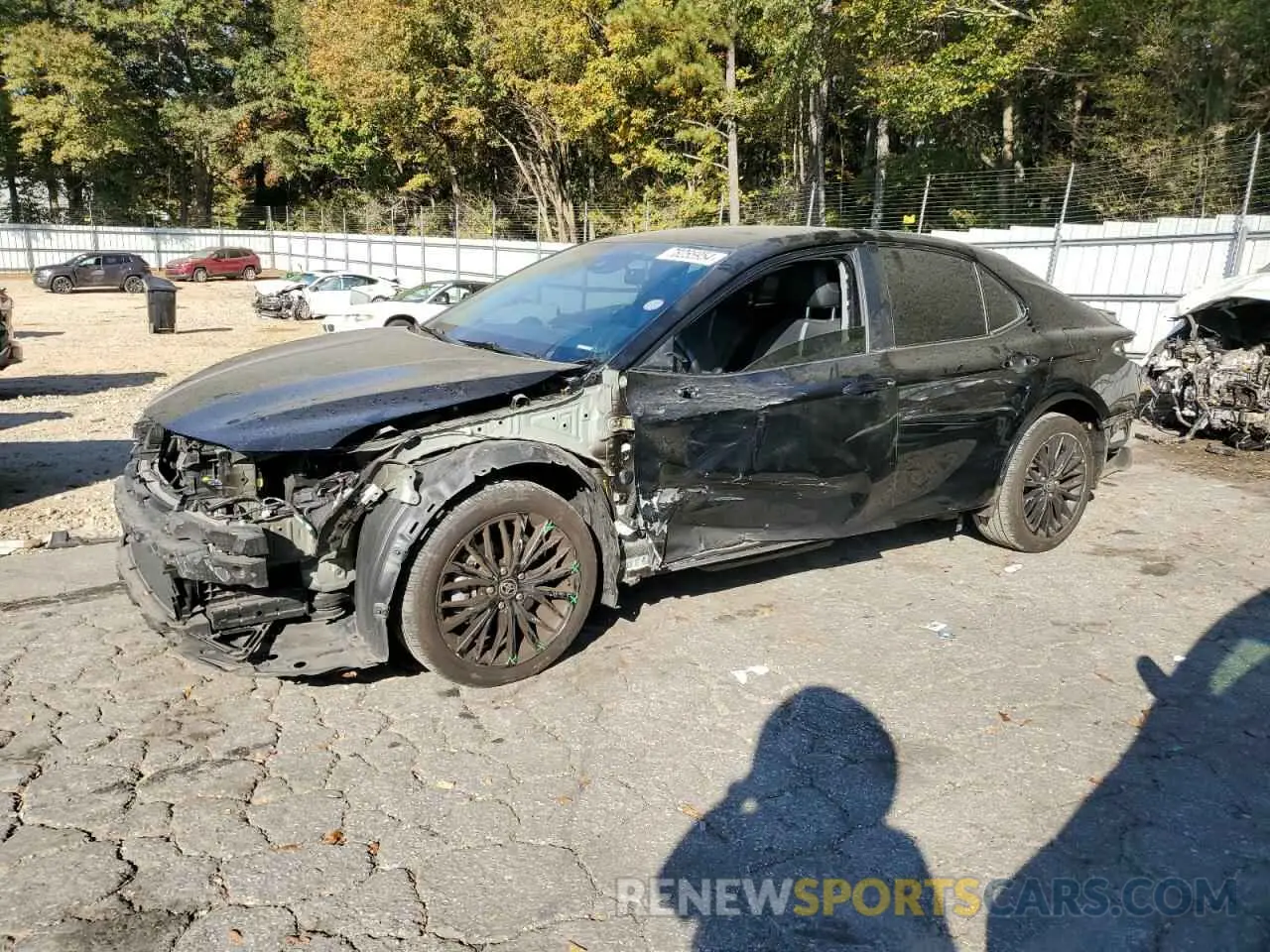 1 Photograph of a damaged car 4T1G11AK1MU424671 TOYOTA CAMRY 2021