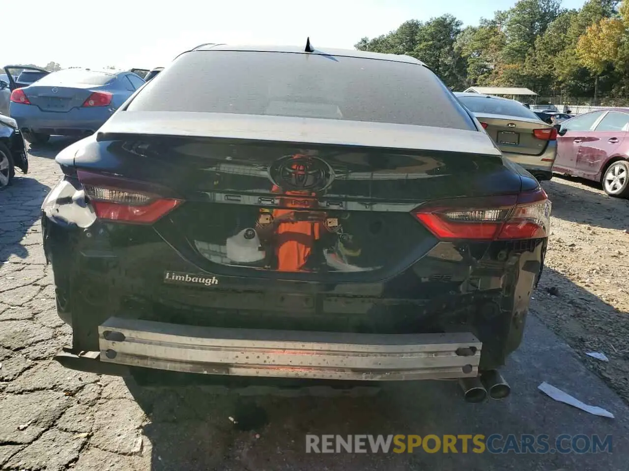 6 Photograph of a damaged car 4T1G11AK1MU424671 TOYOTA CAMRY 2021
