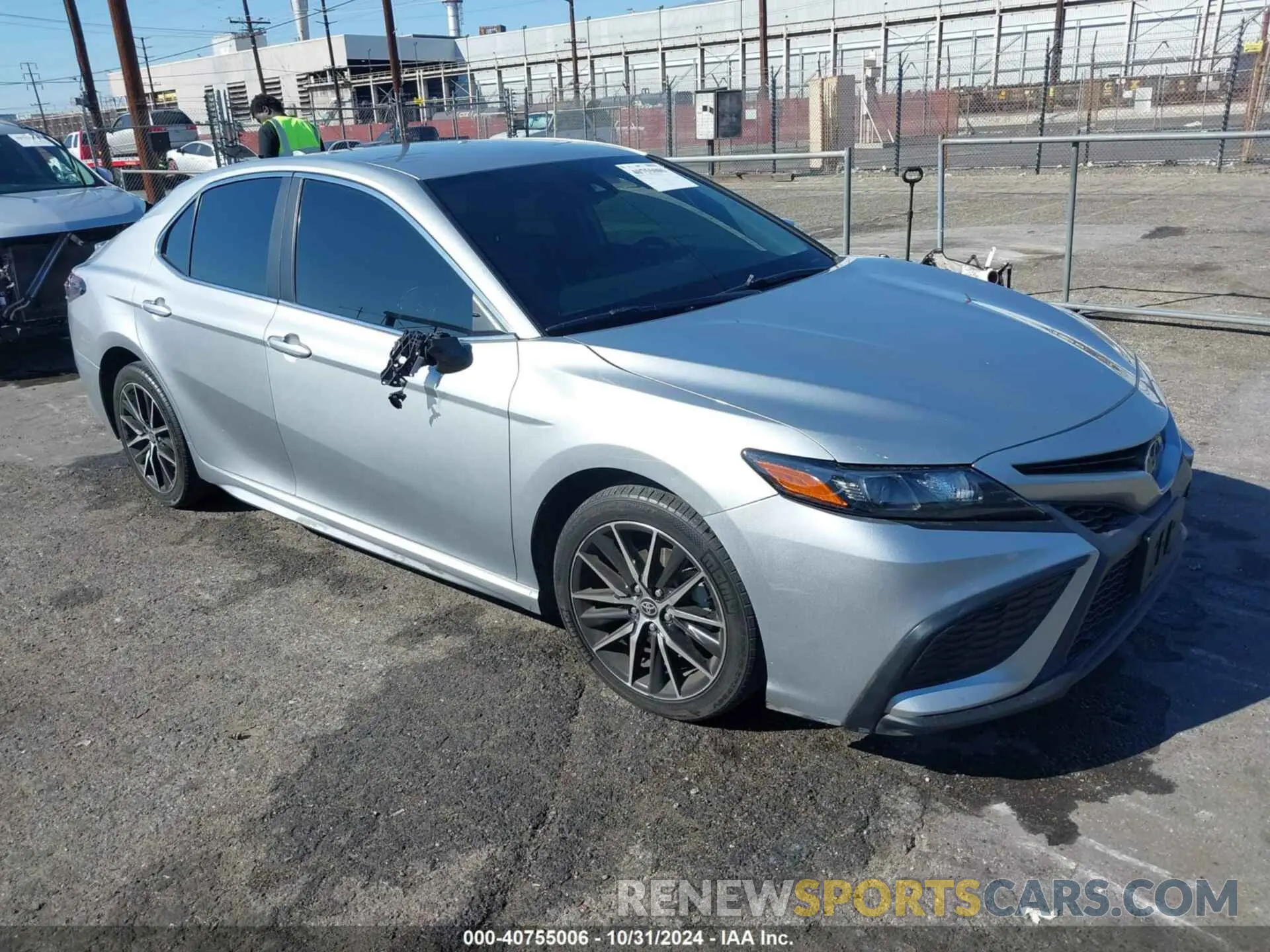 1 Photograph of a damaged car 4T1G11AK1MU426825 TOYOTA CAMRY 2021