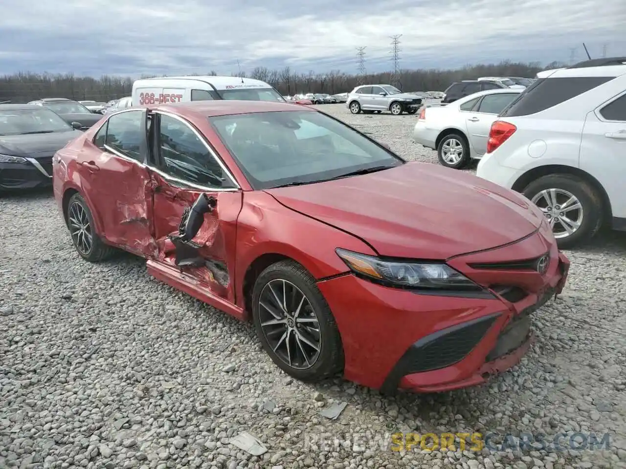 4 Photograph of a damaged car 4T1G11AK1MU427232 TOYOTA CAMRY 2021