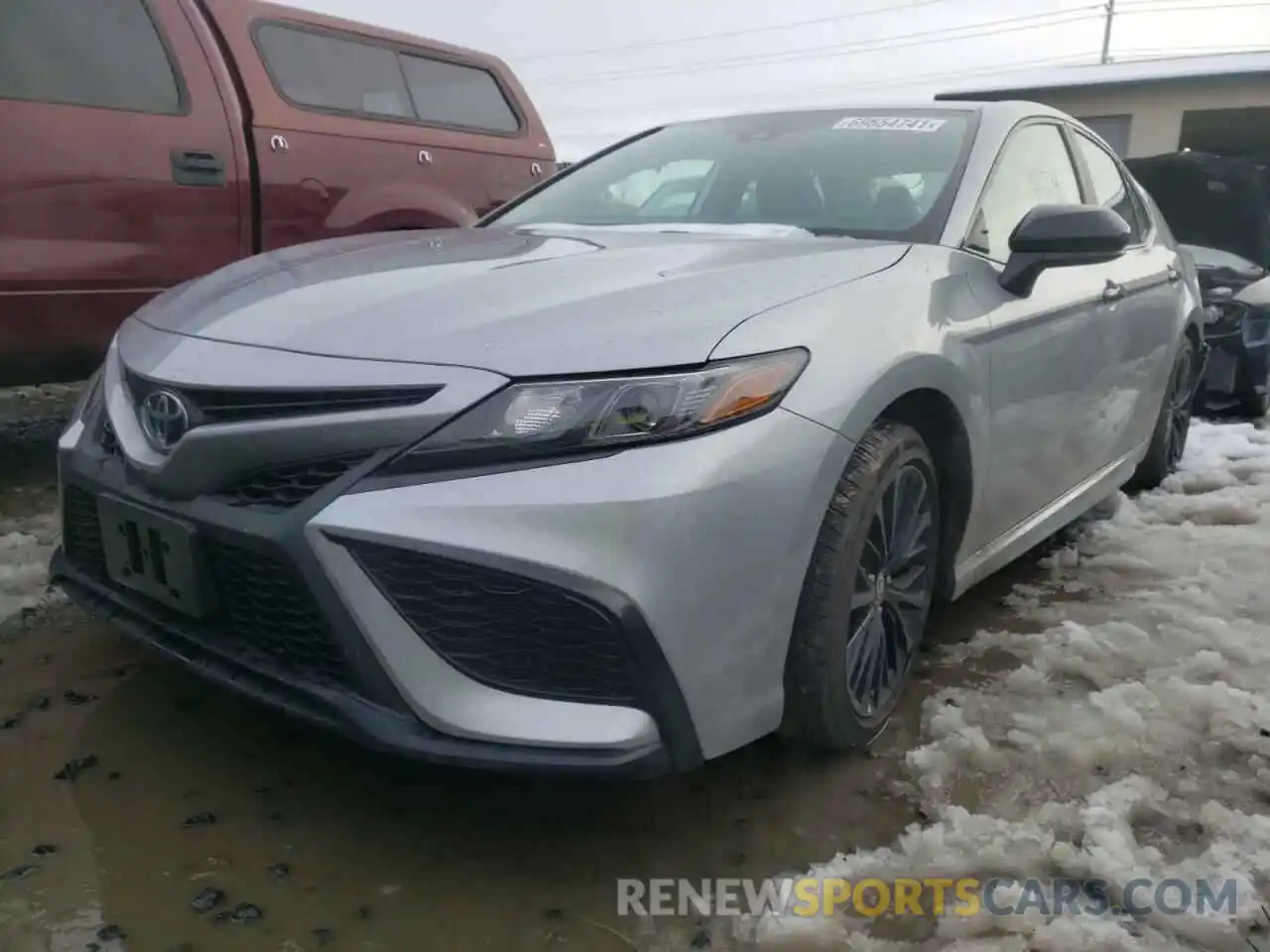 2 Photograph of a damaged car 4T1G11AK1MU431913 TOYOTA CAMRY 2021