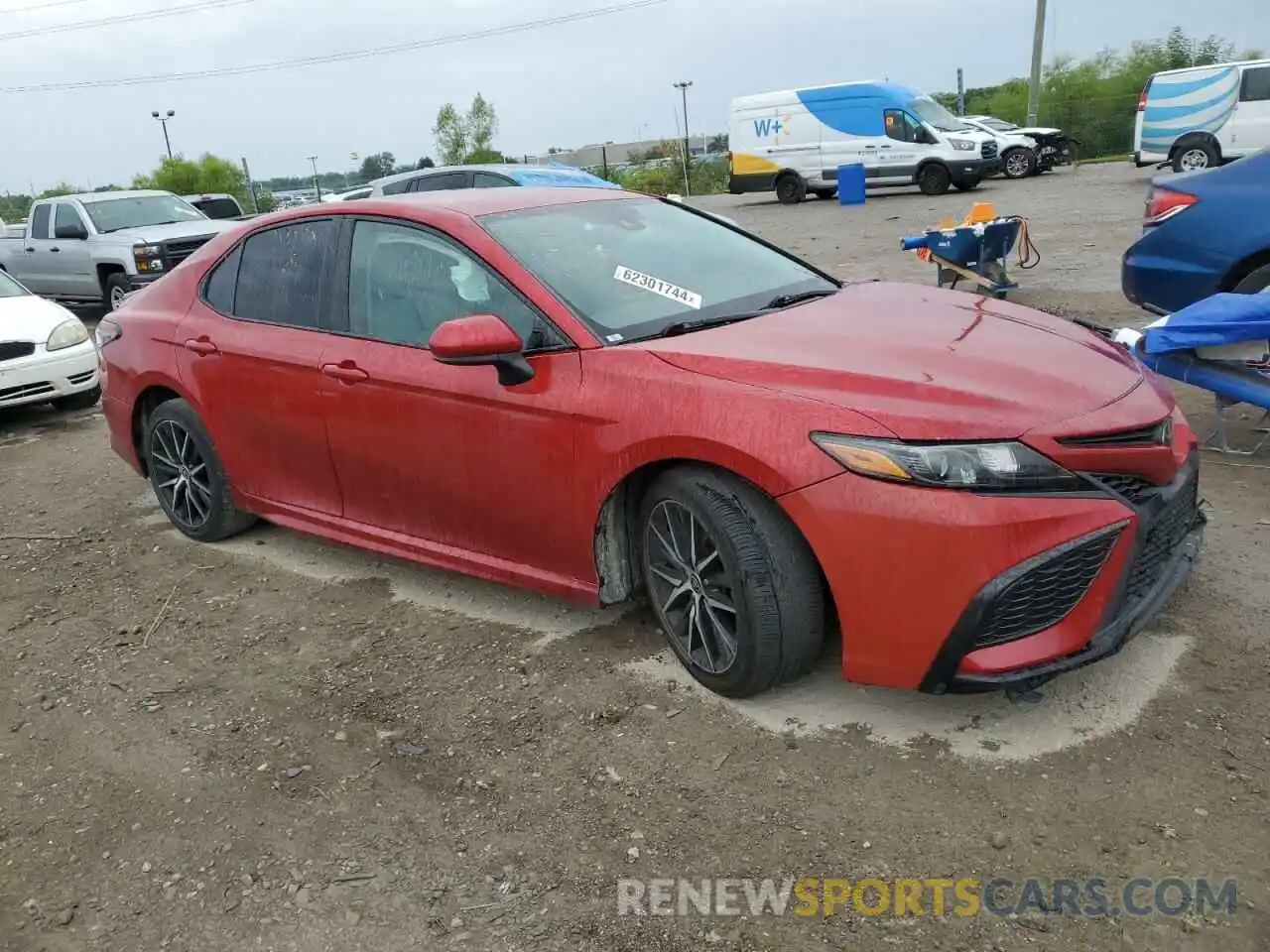 4 Photograph of a damaged car 4T1G11AK1MU436626 TOYOTA CAMRY 2021