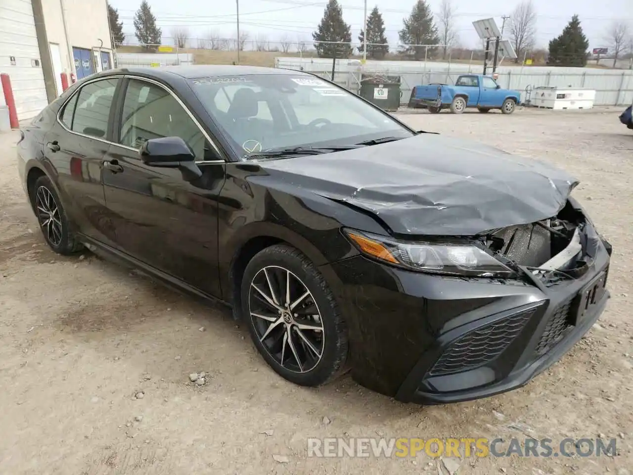 1 Photograph of a damaged car 4T1G11AK1MU445147 TOYOTA CAMRY 2021