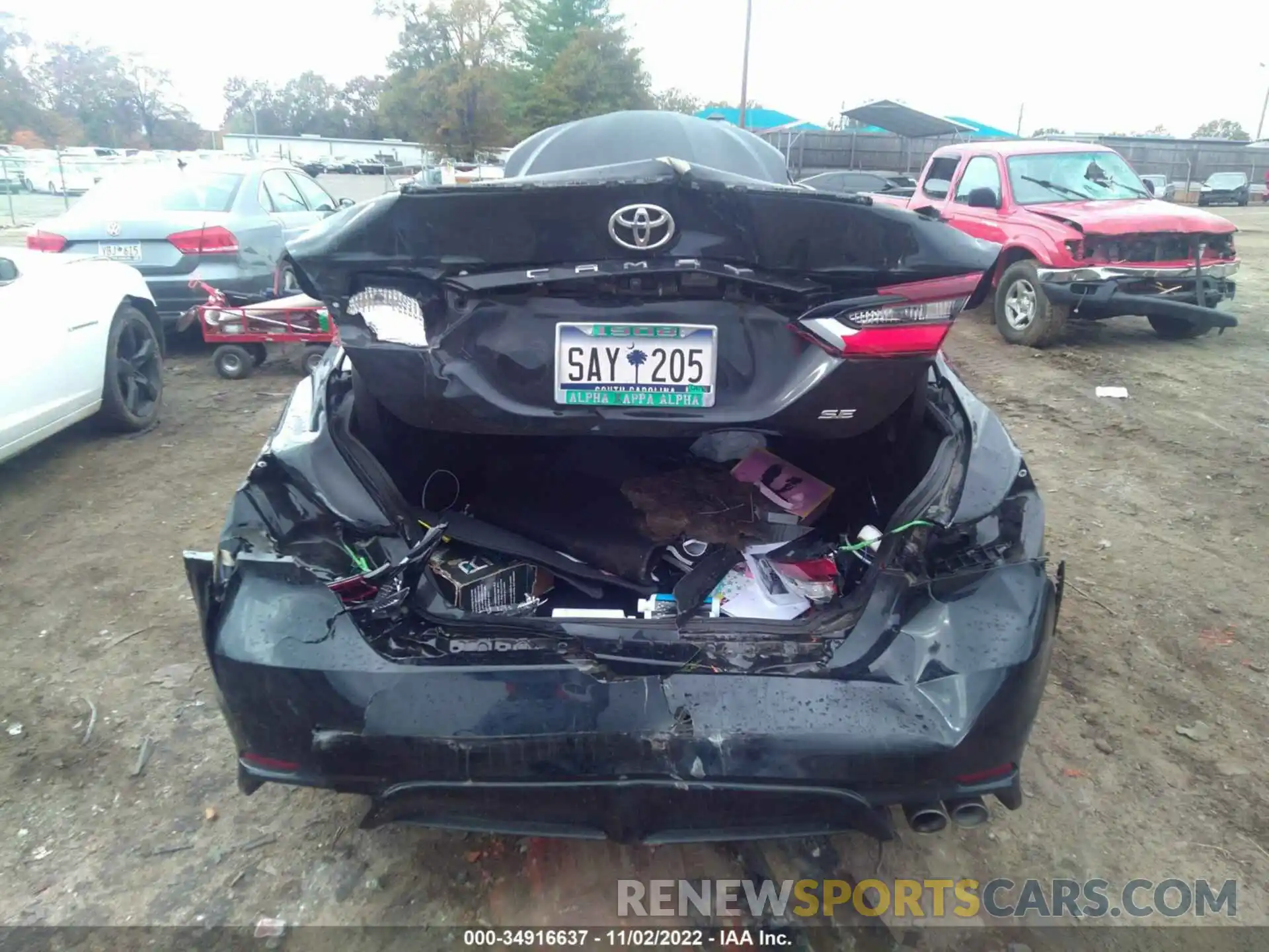 6 Photograph of a damaged car 4T1G11AK1MU449053 TOYOTA CAMRY 2021