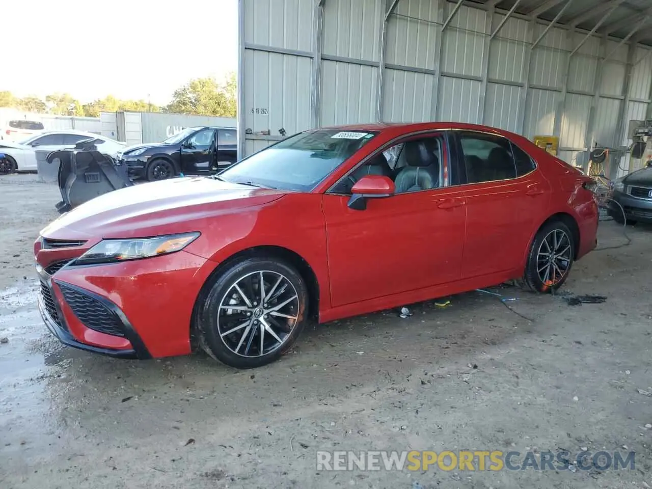 1 Photograph of a damaged car 4T1G11AK1MU451756 TOYOTA CAMRY 2021