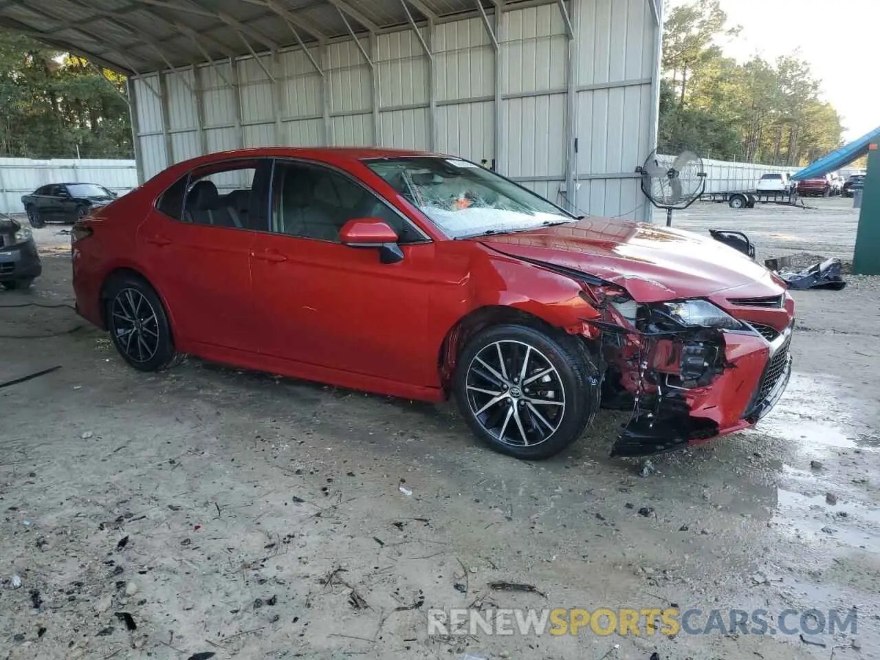4 Photograph of a damaged car 4T1G11AK1MU451756 TOYOTA CAMRY 2021