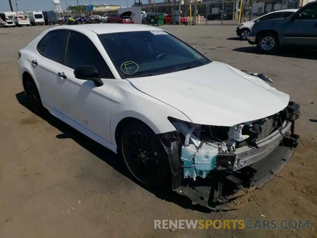 1 Photograph of a damaged car 4T1G11AK1MU455581 TOYOTA CAMRY 2021