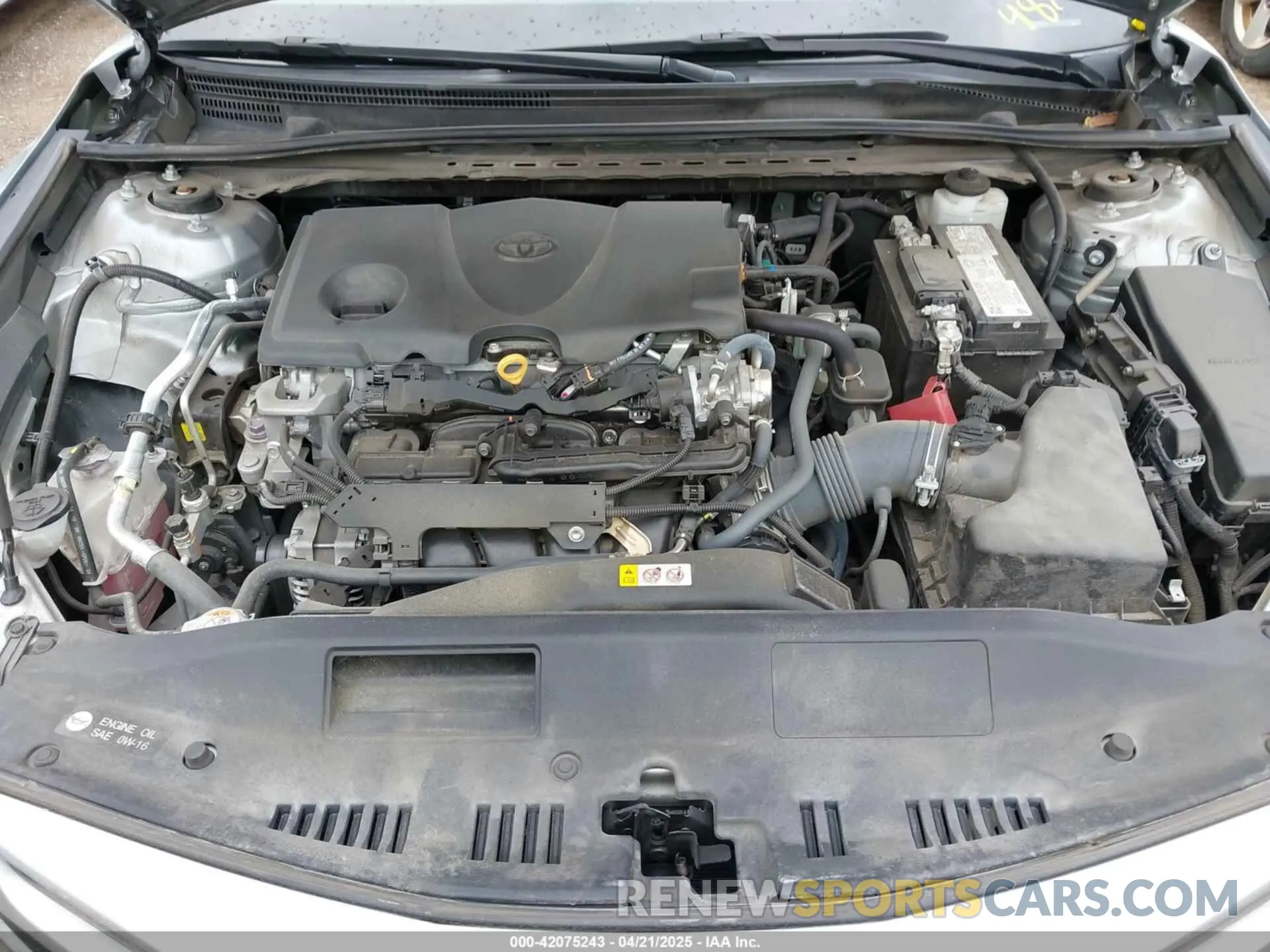 10 Photograph of a damaged car 4T1G11AK1MU458190 TOYOTA CAMRY 2021