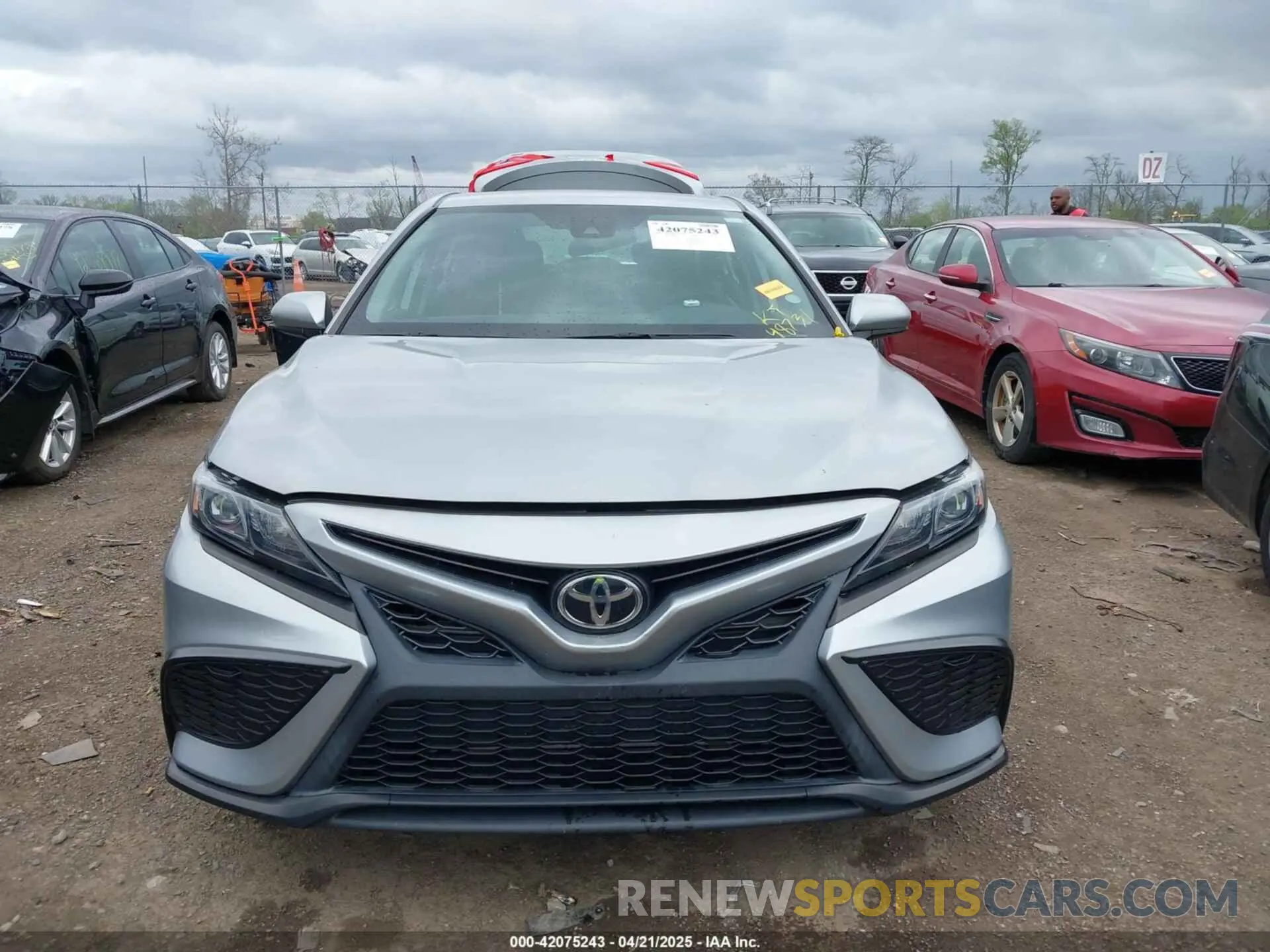 13 Photograph of a damaged car 4T1G11AK1MU458190 TOYOTA CAMRY 2021