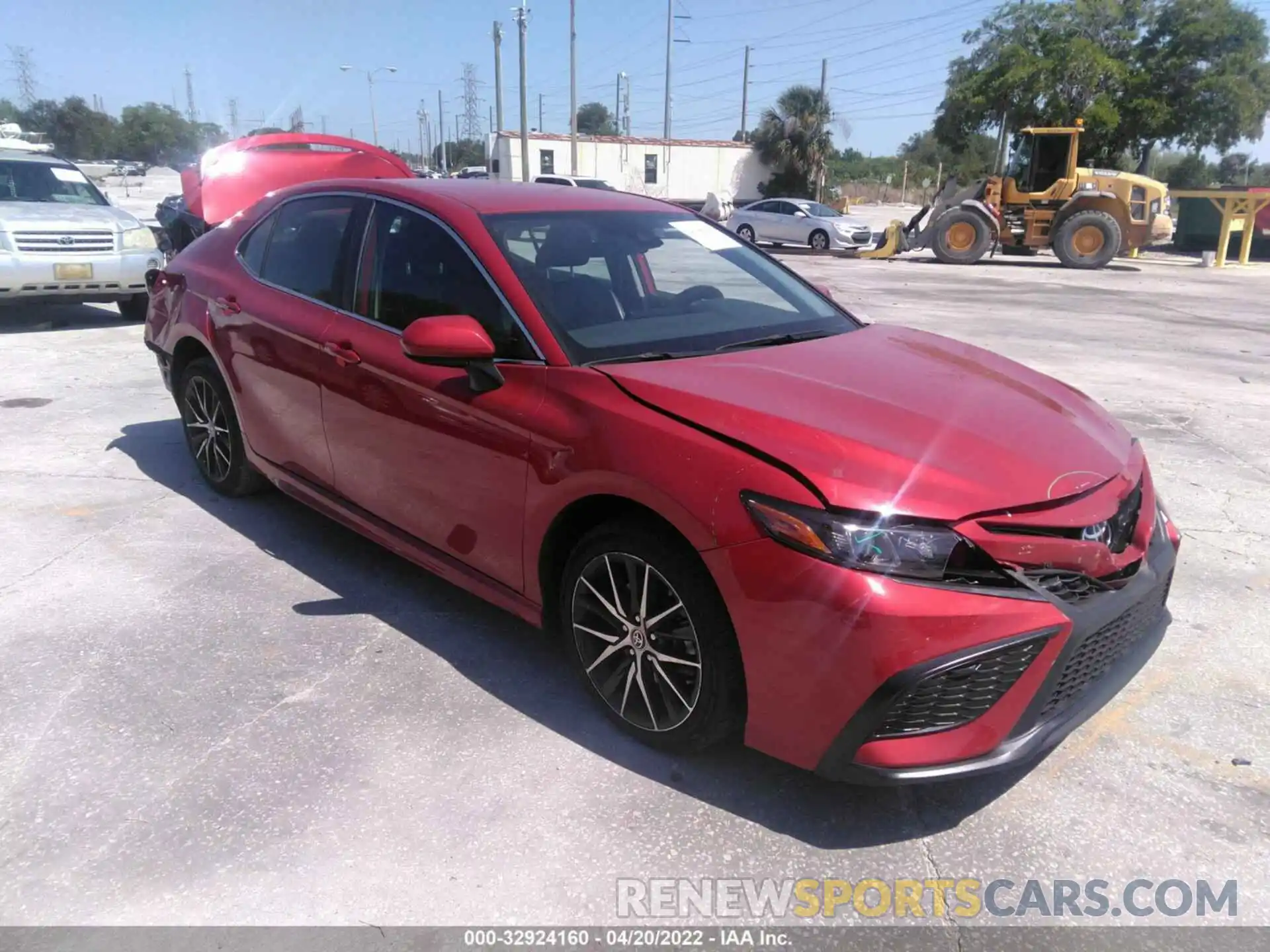 1 Photograph of a damaged car 4T1G11AK1MU461719 TOYOTA CAMRY 2021