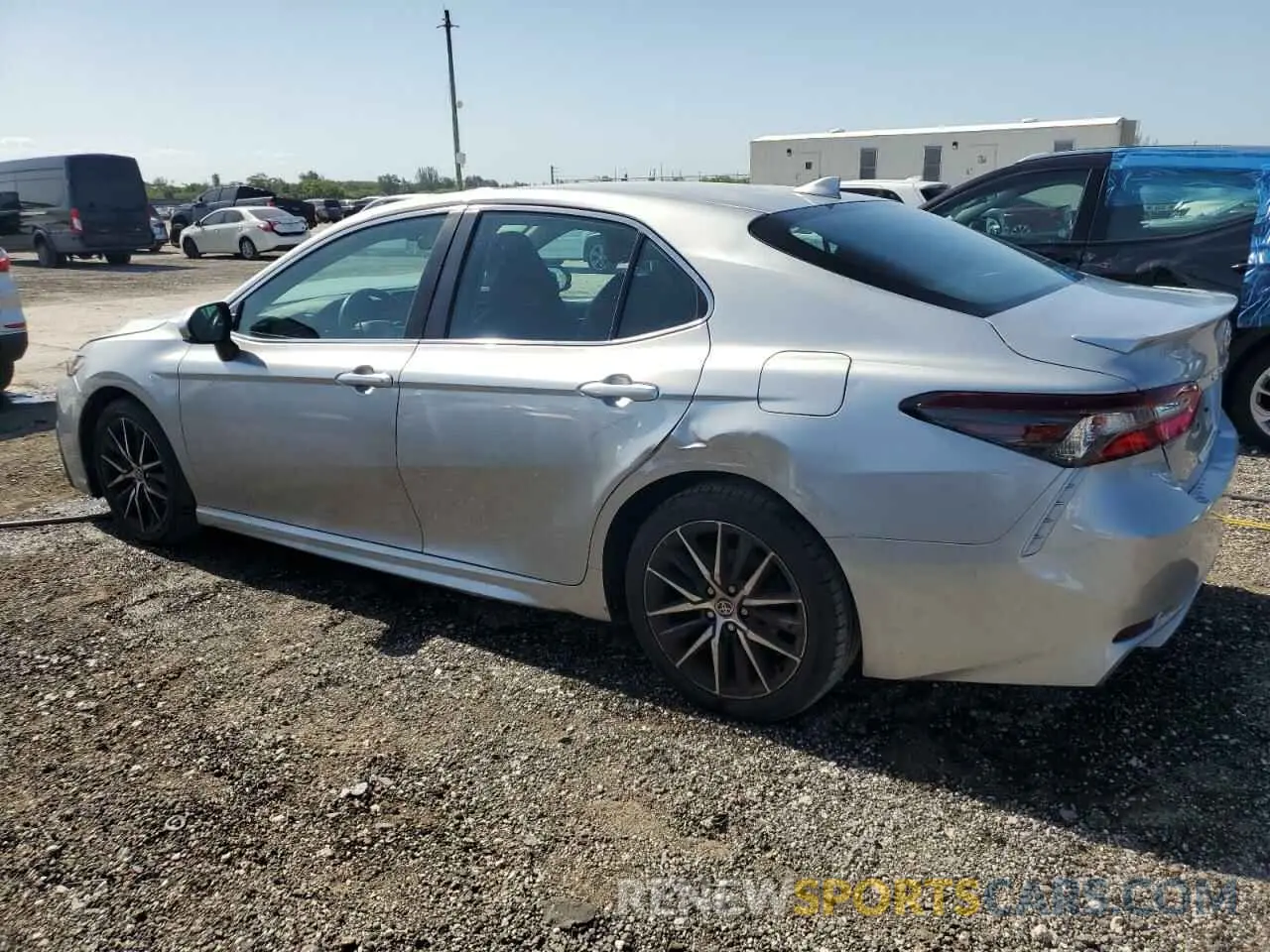 2 Photograph of a damaged car 4T1G11AK1MU464099 TOYOTA CAMRY 2021