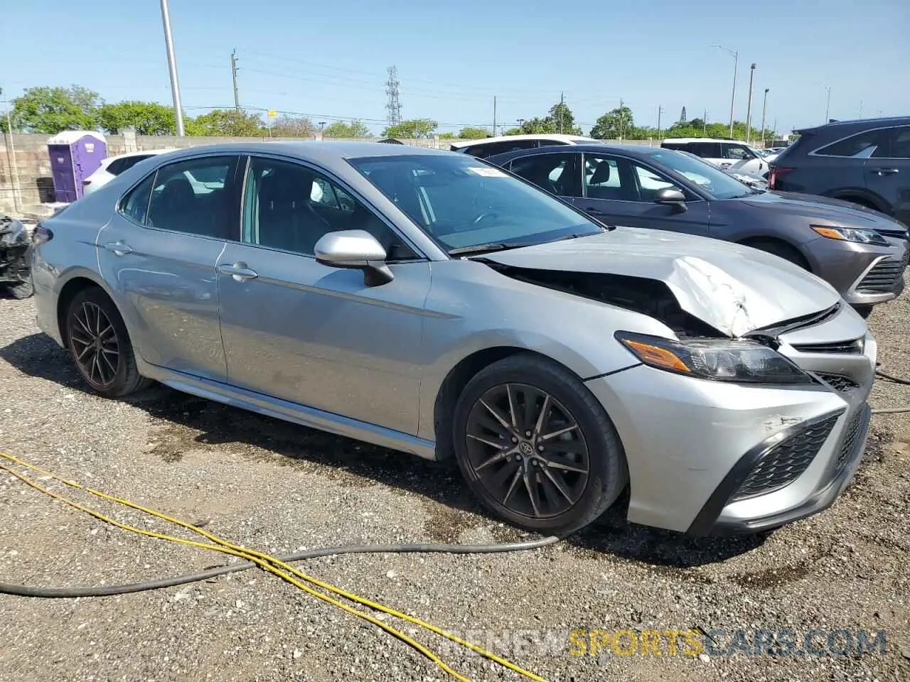 4 Photograph of a damaged car 4T1G11AK1MU464099 TOYOTA CAMRY 2021