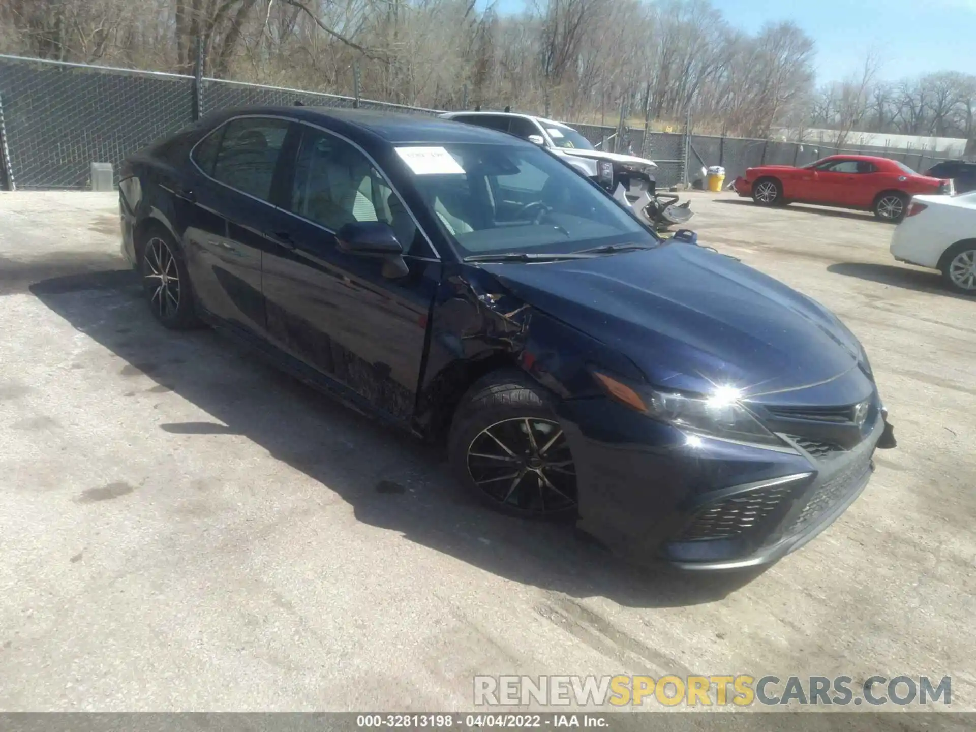 1 Photograph of a damaged car 4T1G11AK1MU464202 TOYOTA CAMRY 2021