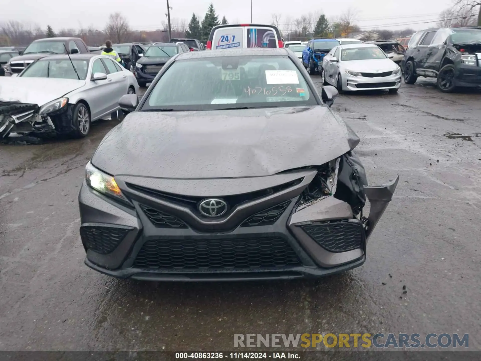 12 Photograph of a damaged car 4T1G11AK1MU483509 TOYOTA CAMRY 2021