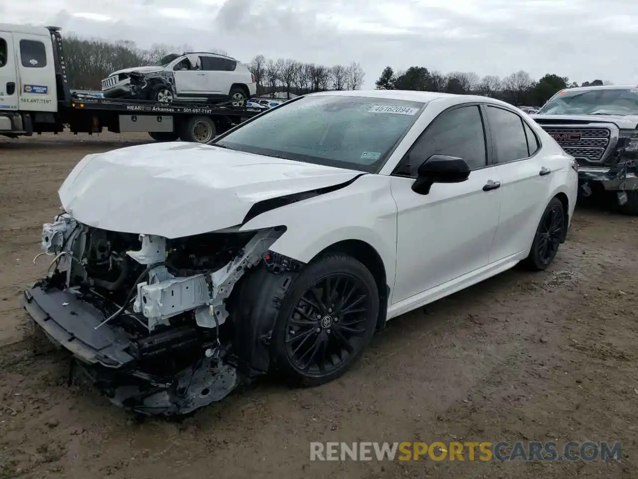 1 Photograph of a damaged car 4T1G11AK1MU484739 TOYOTA CAMRY 2021