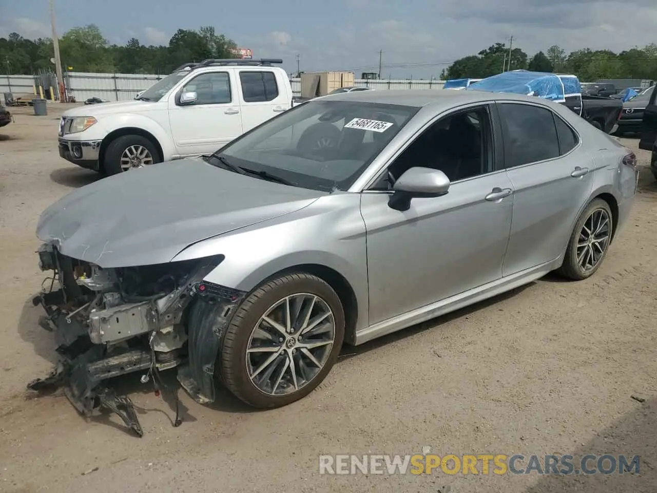 1 Photograph of a damaged car 4T1G11AK1MU512412 TOYOTA CAMRY 2021