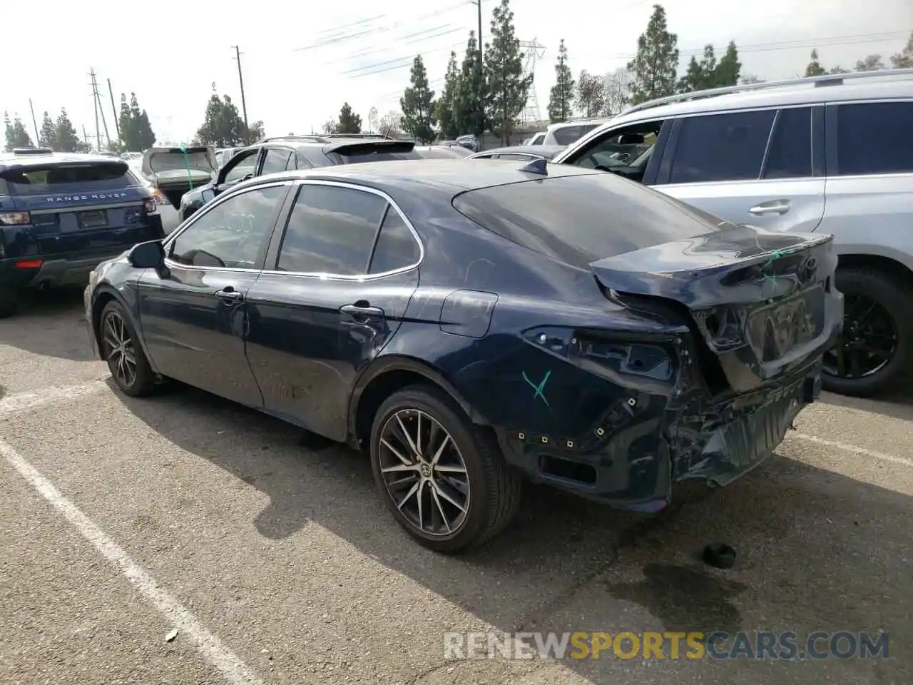 2 Photograph of a damaged car 4T1G11AK1MU519232 TOYOTA CAMRY 2021