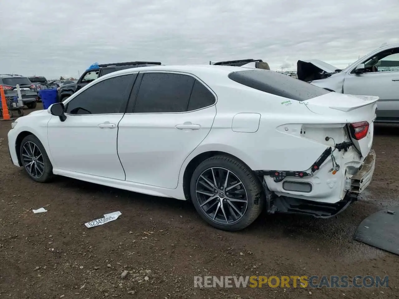 2 Photograph of a damaged car 4T1G11AK1MU521739 TOYOTA CAMRY 2021